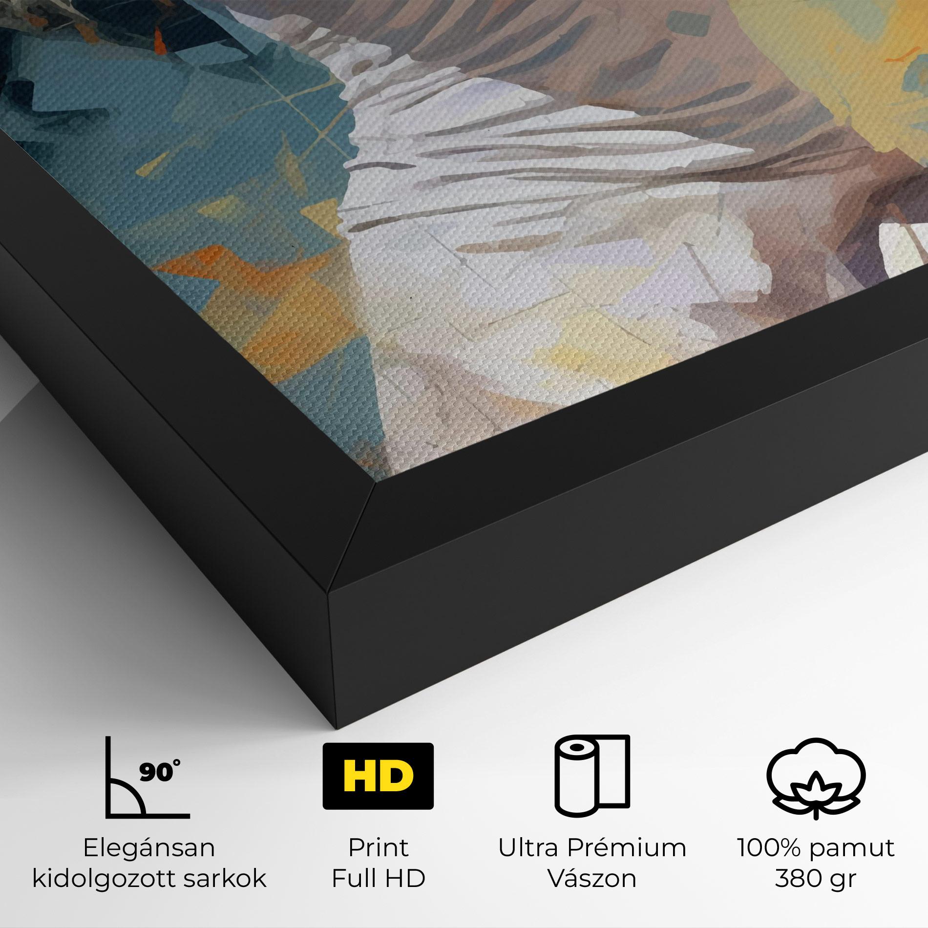 Vászonkép Blonde Tennis Girl mockup 4