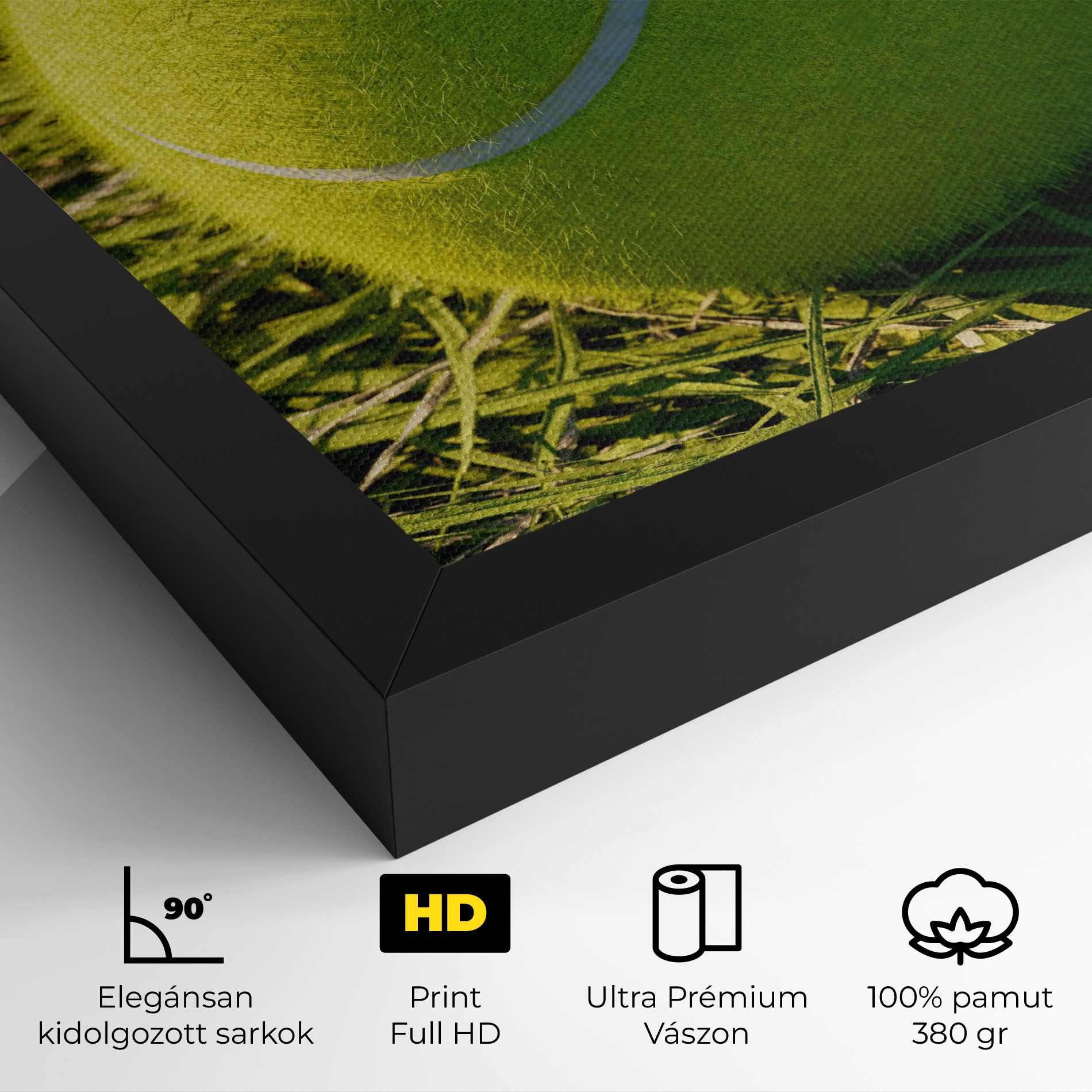 Green Tennis Ball mockup 4