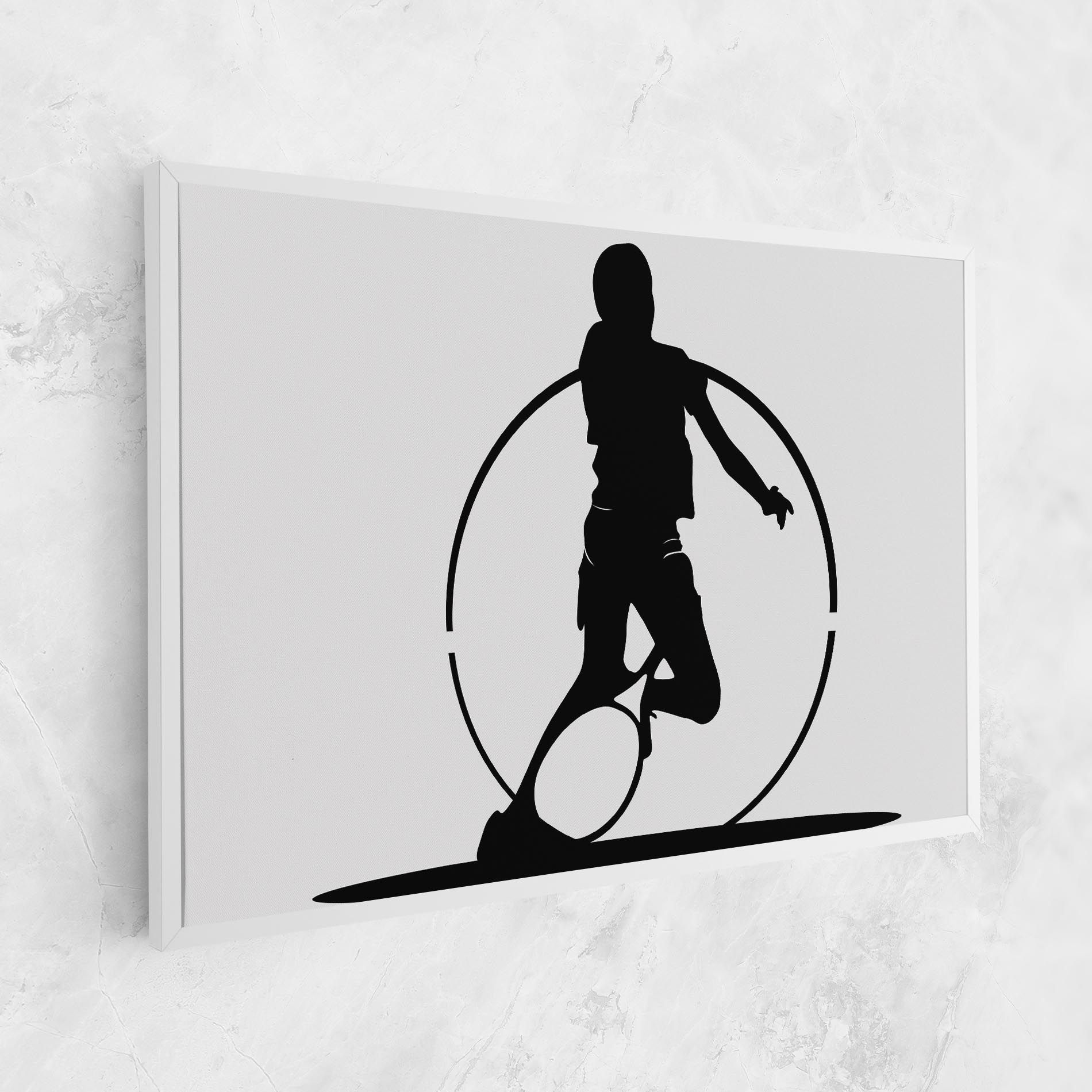 Black Tennis Circle mockup 1