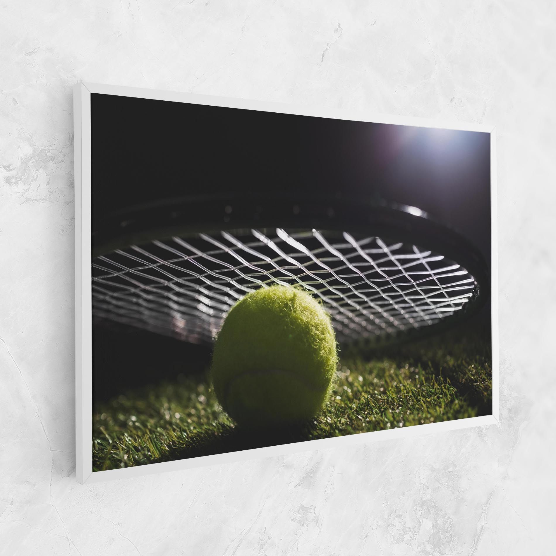 Close Up Tennis Ball mockup 1