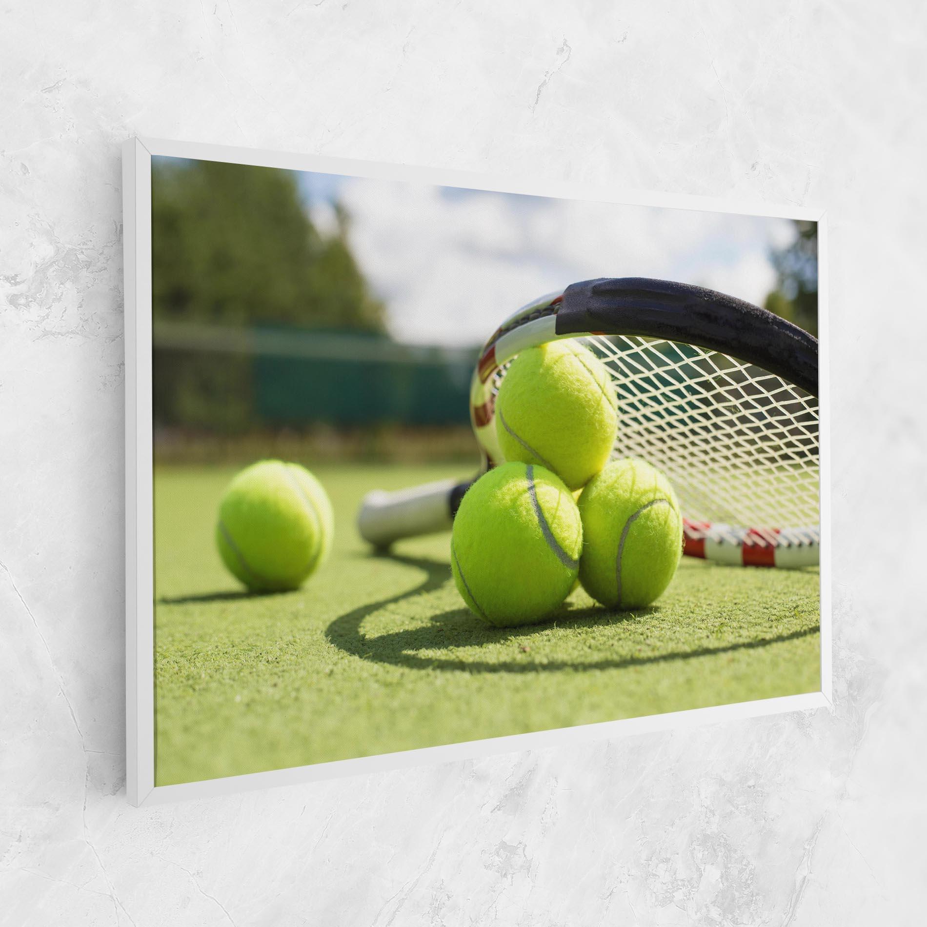 Vászonkép Grass Tennis Balls mockup 1