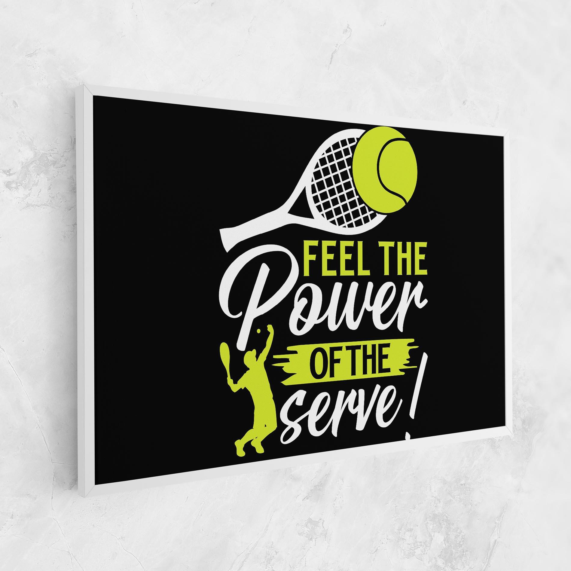 Vászonkép Power Serve mockup 1