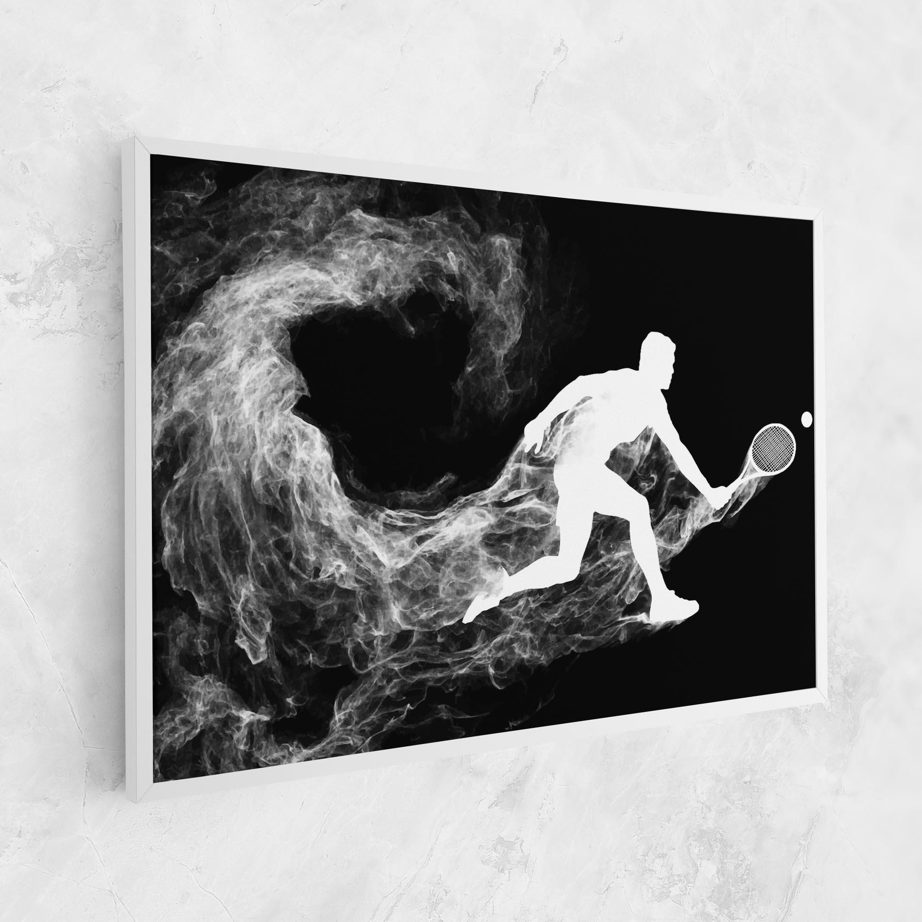 Vászonkép Tennis White Smoke mockup 1