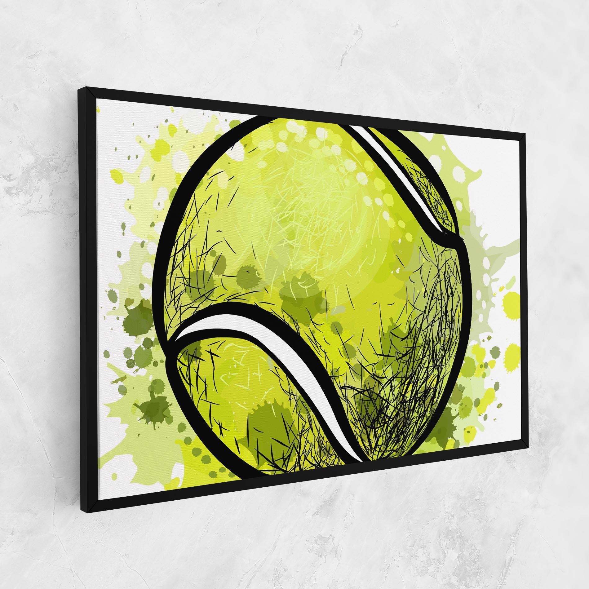 Vászonkép Big Tennis Ball mockup 1