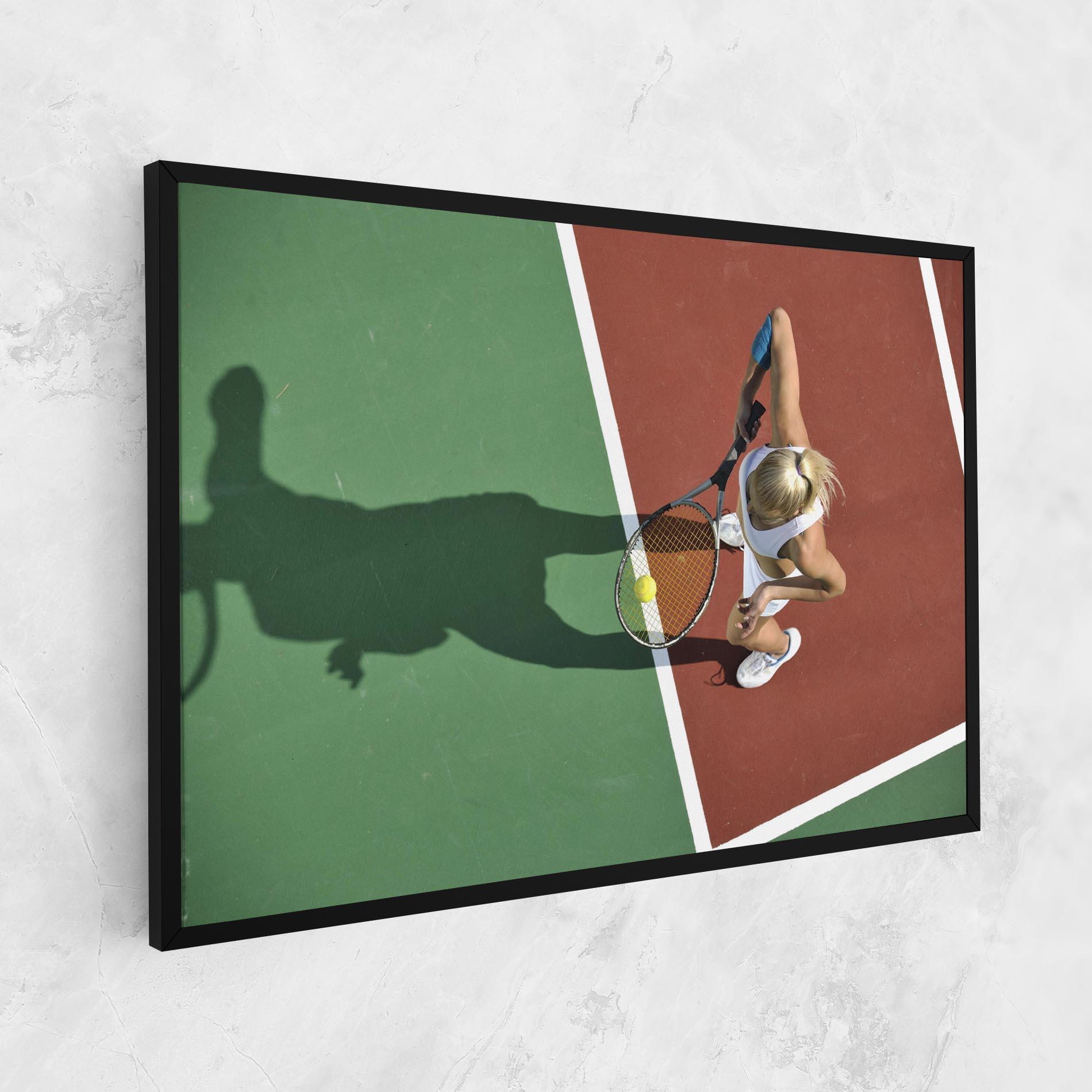 Vászonkép Outdoor Tennis mockup 1