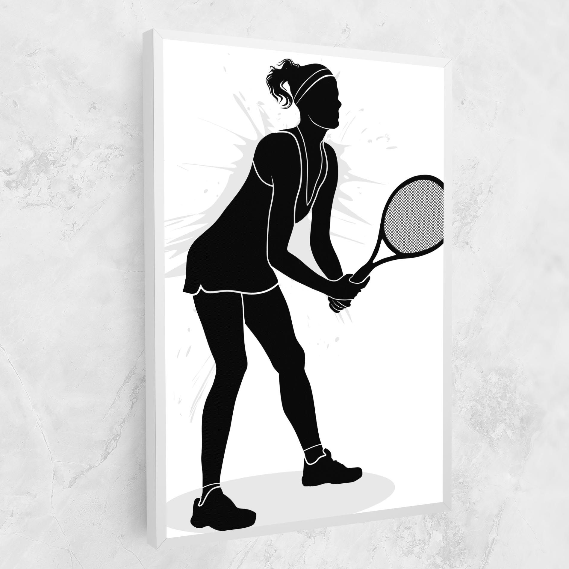 Female Tennis Player mockup 1