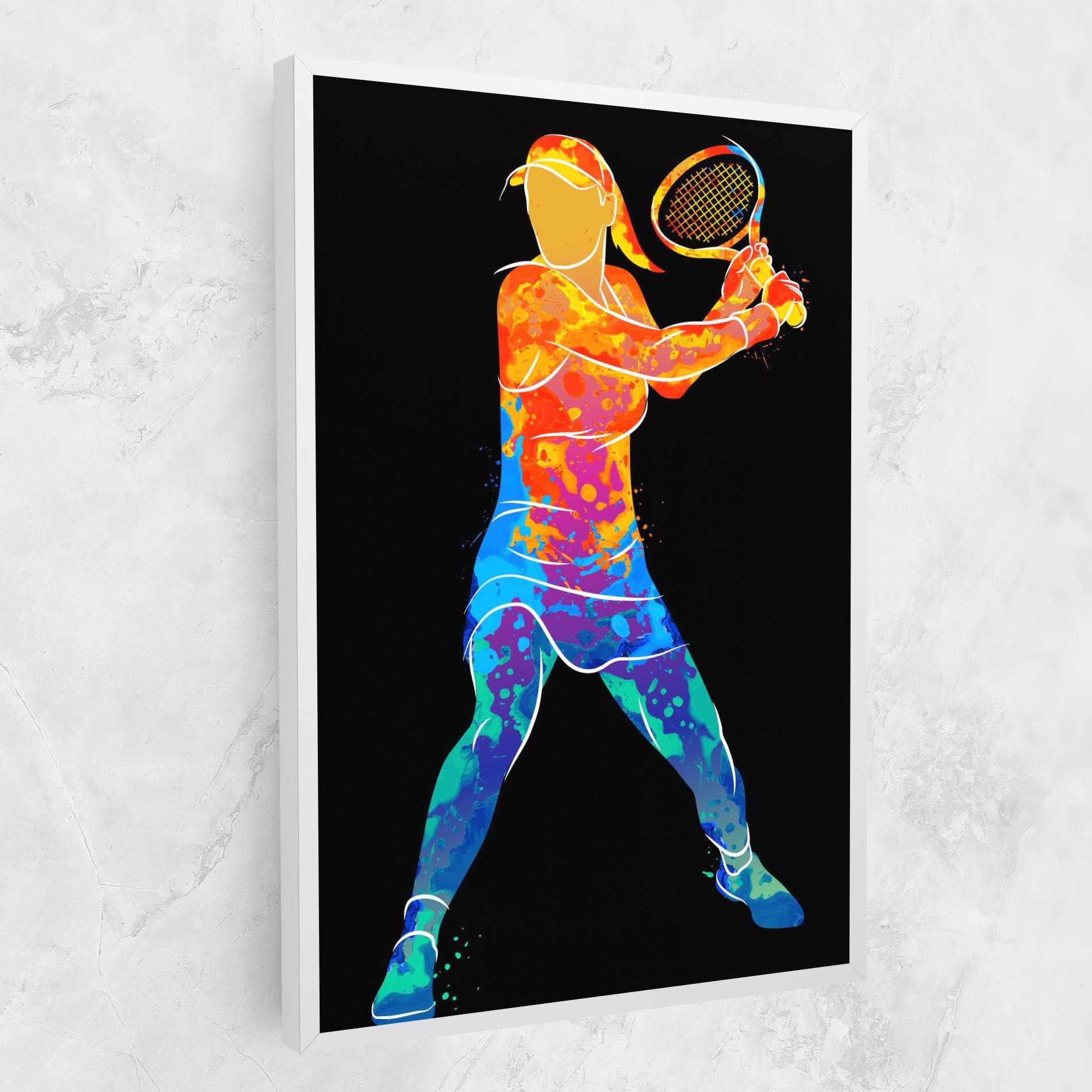 Green Orange Tennis mockup 1