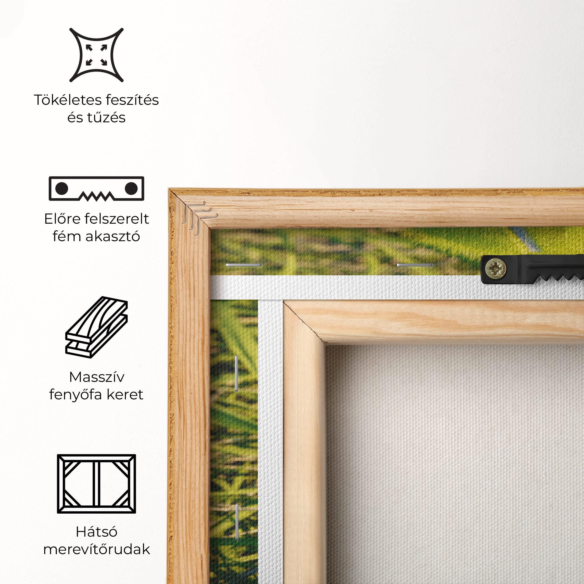 Vászonkép Green Tennis Ball mockup 5