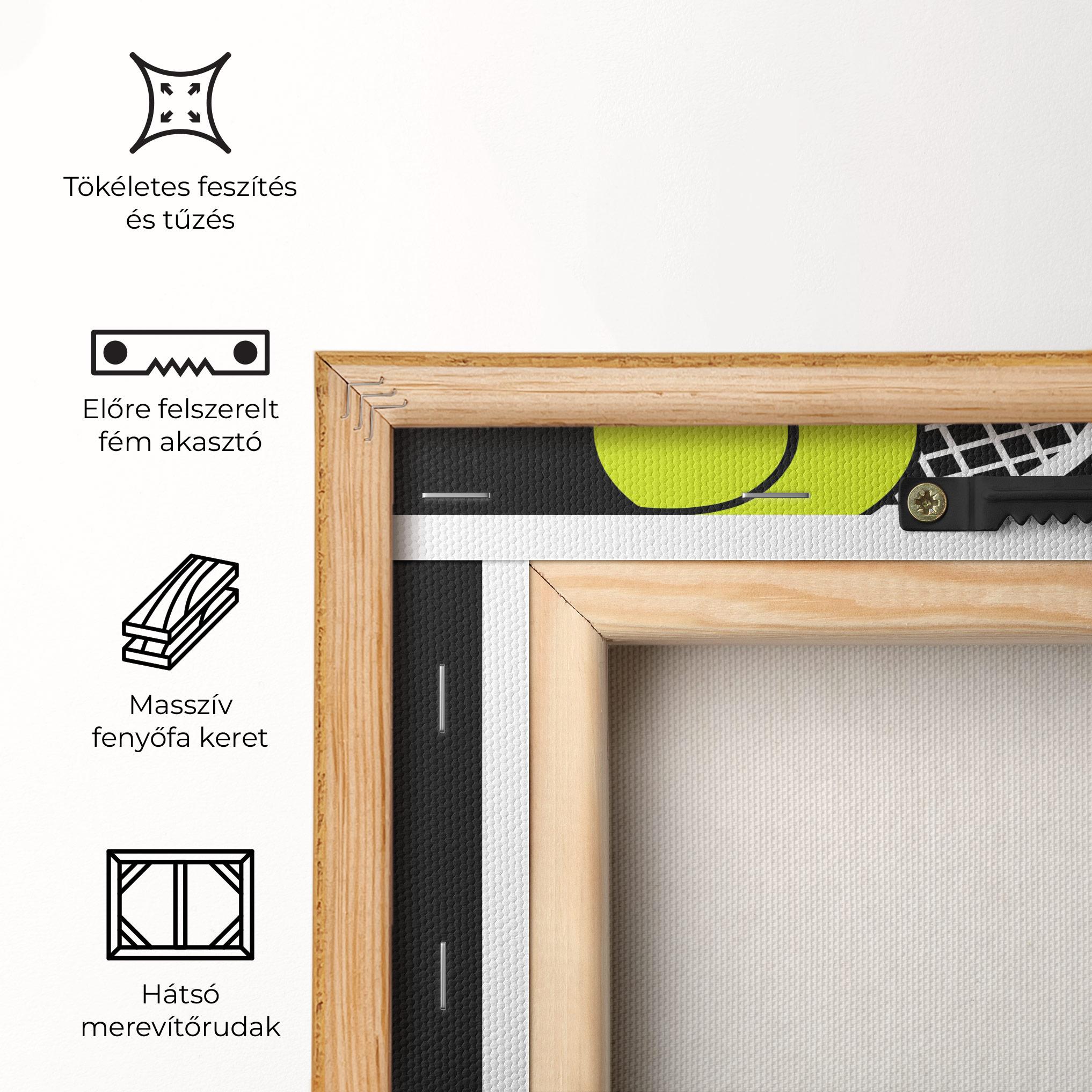 Vászonkép Power Serve mockup 5