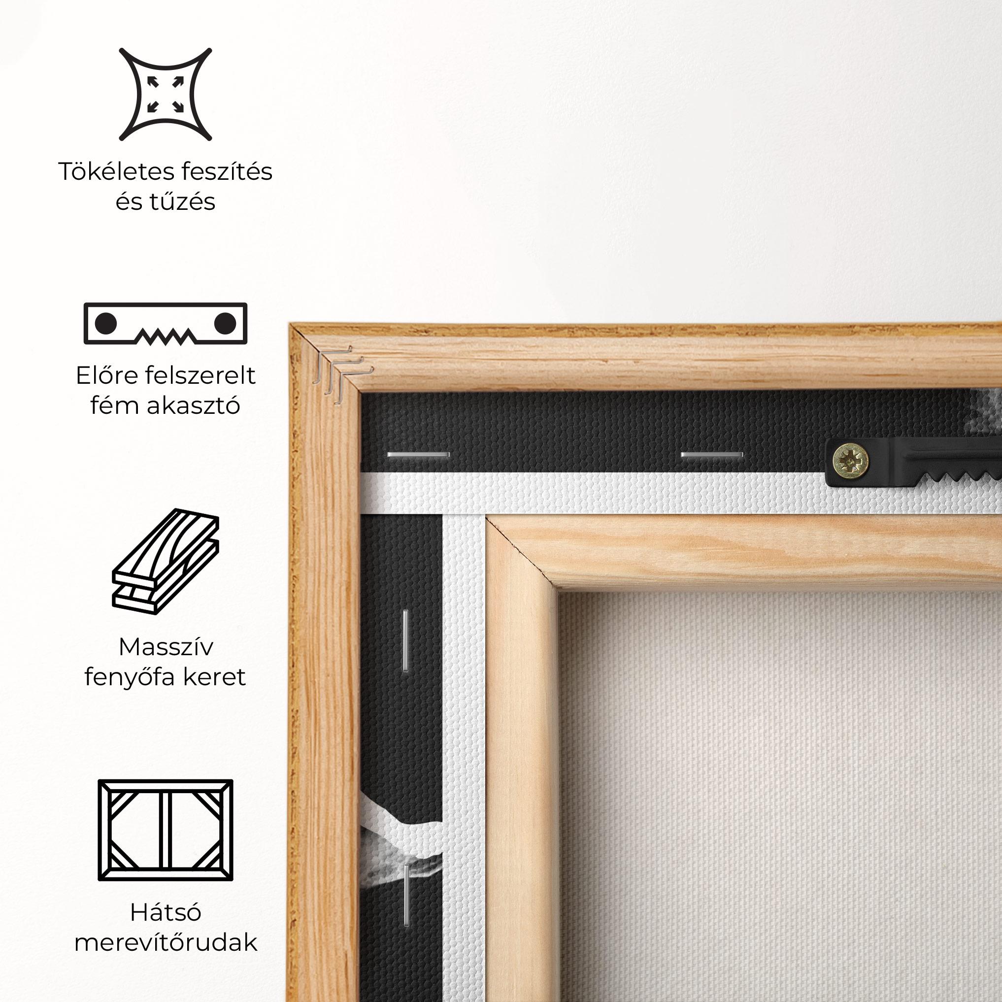 Vászonkép Tennis White Smoke mockup 5