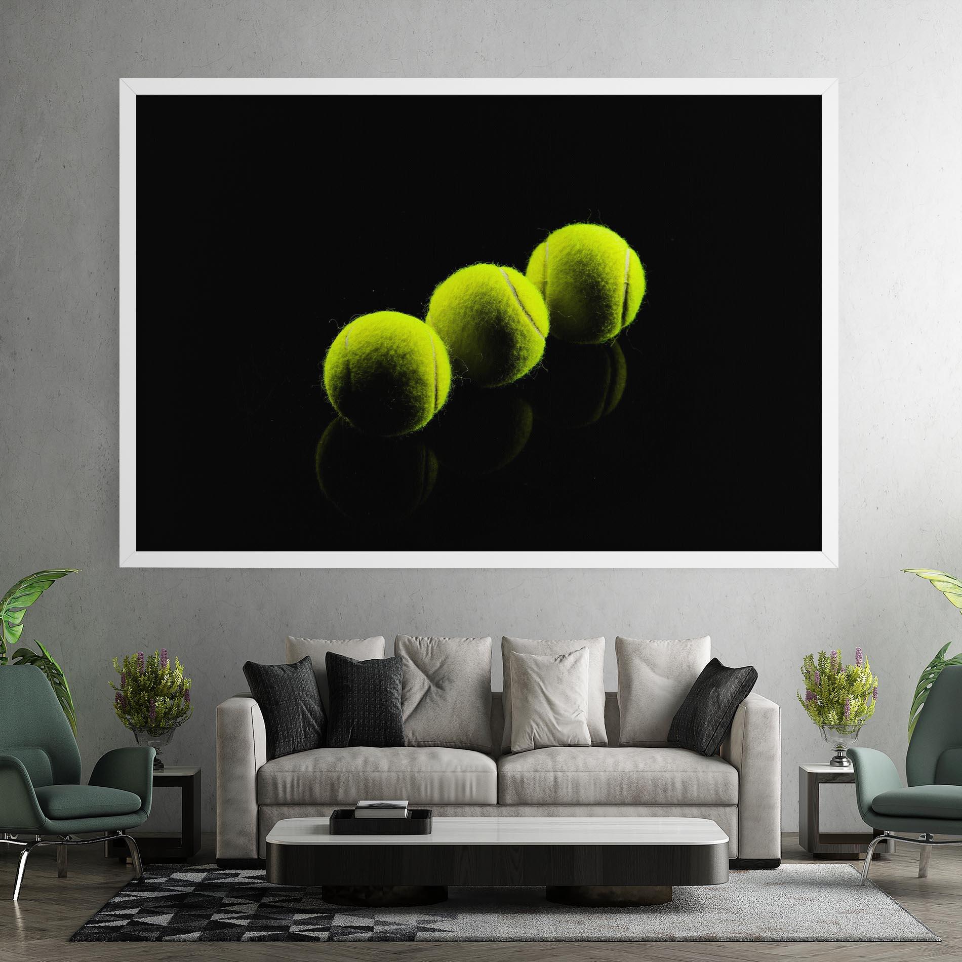 Vászonkép 3 Tennis Balls mockup 7