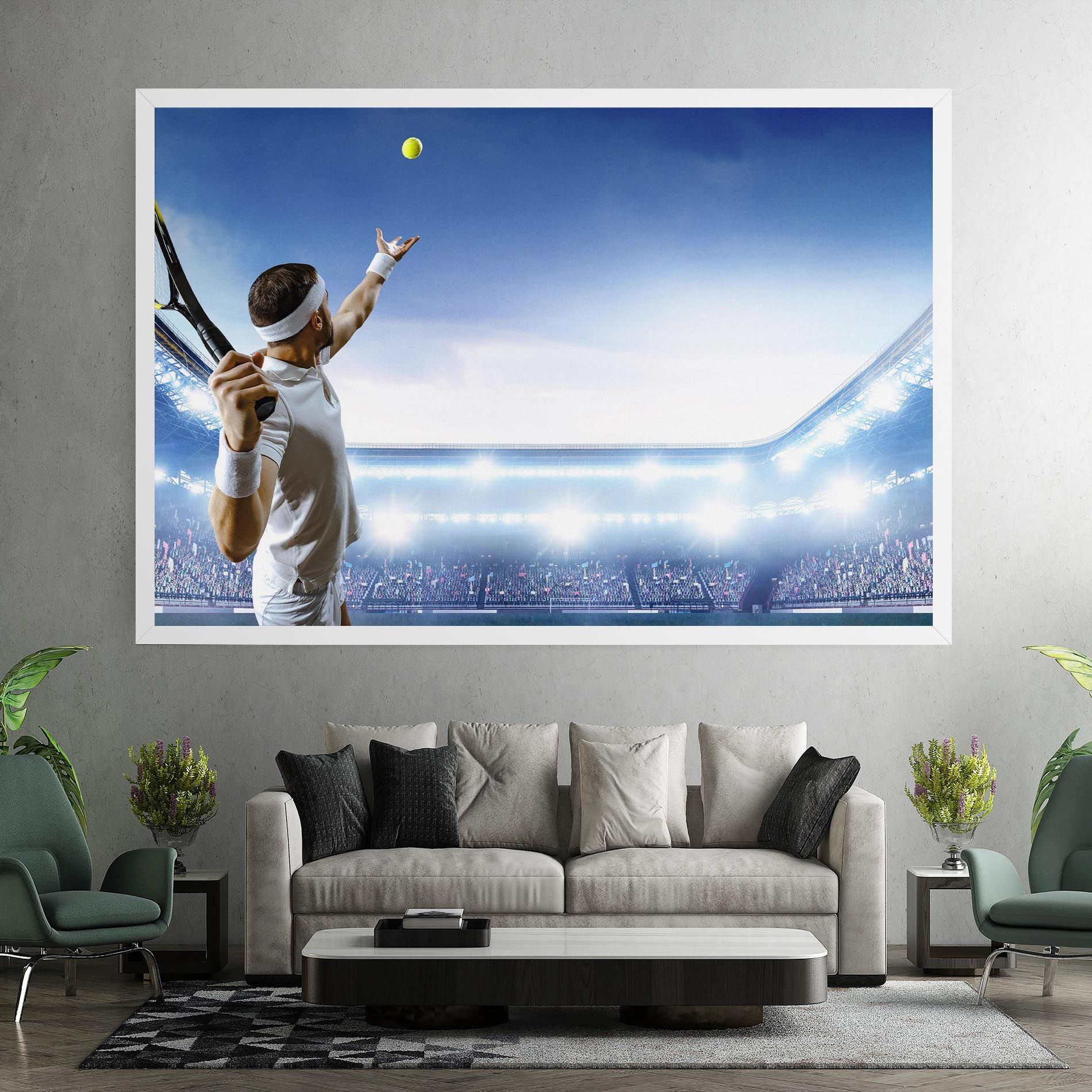 Stadium Tennis Player mockup 7
