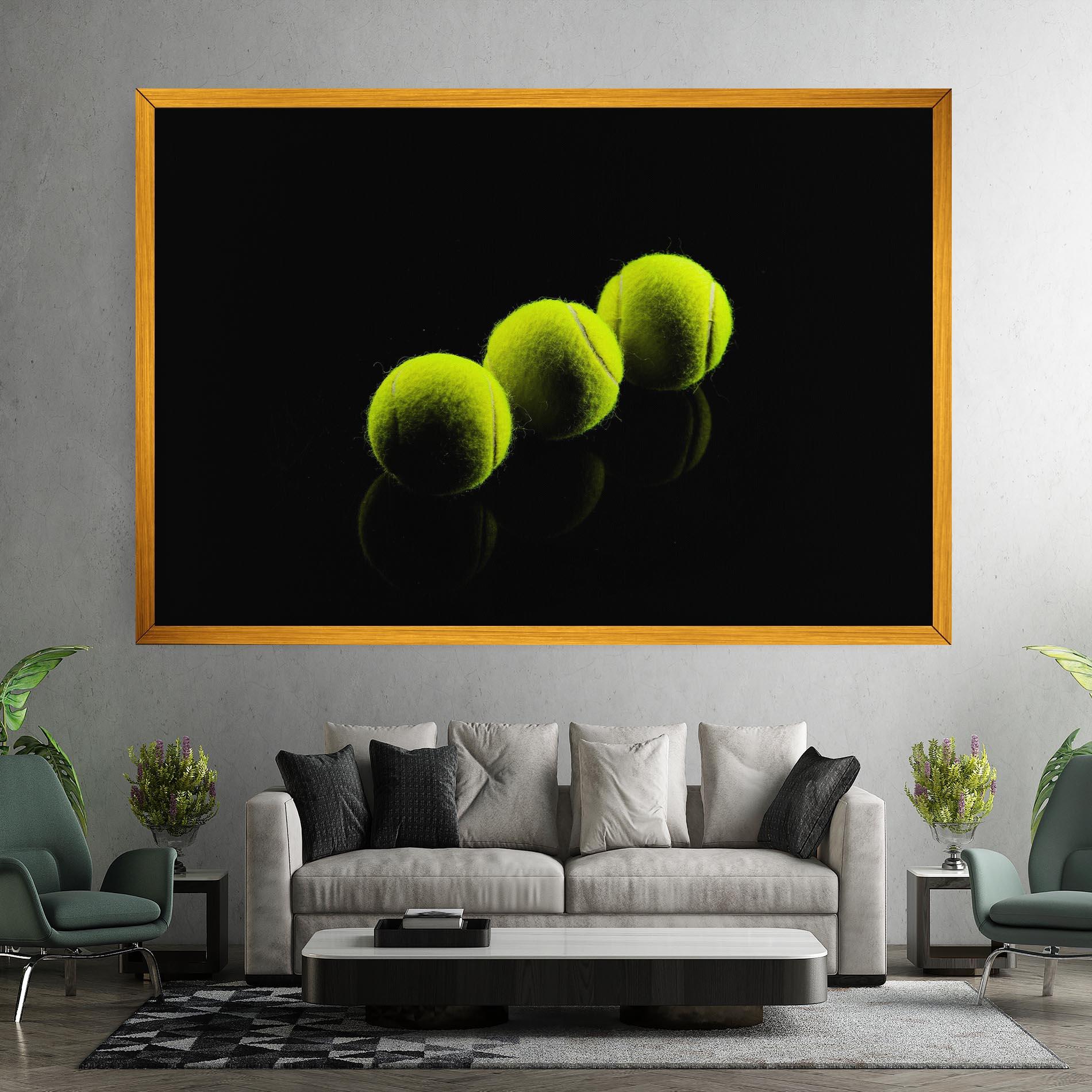 Vászonkép 3 Tennis Balls mockup 7
