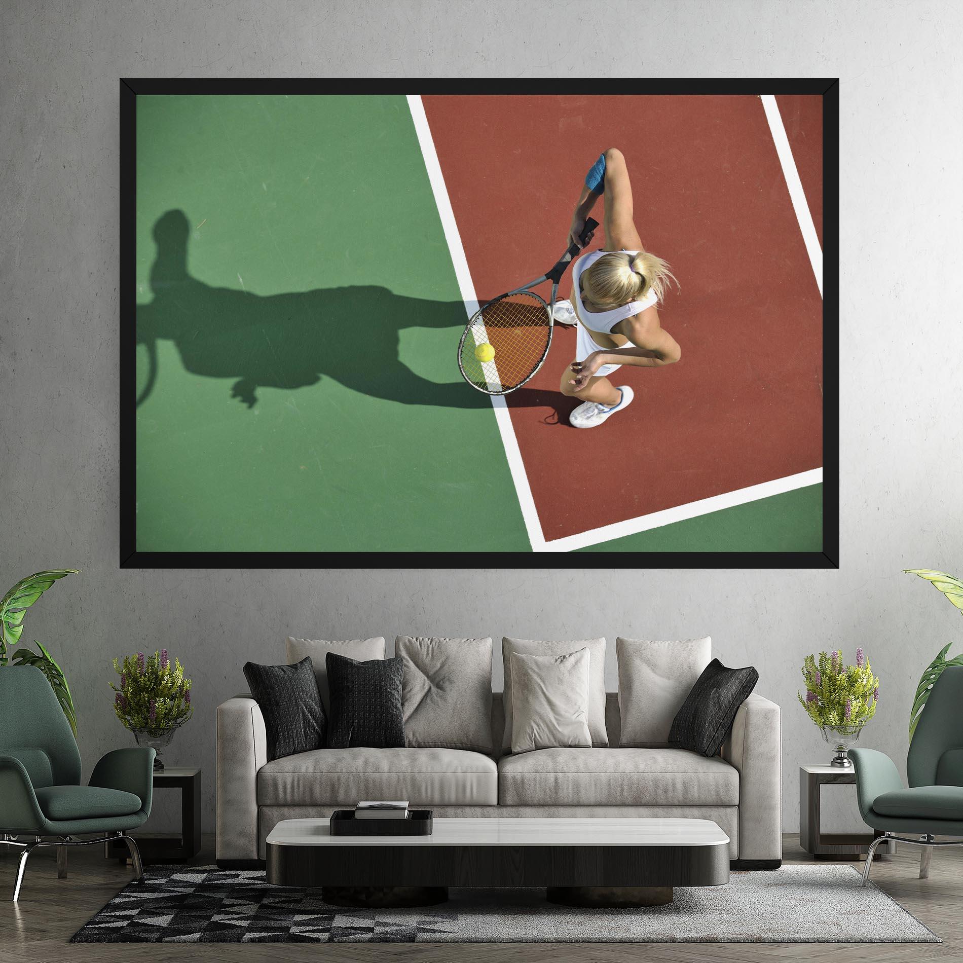 Vászonkép Outdoor Tennis mockup 7
