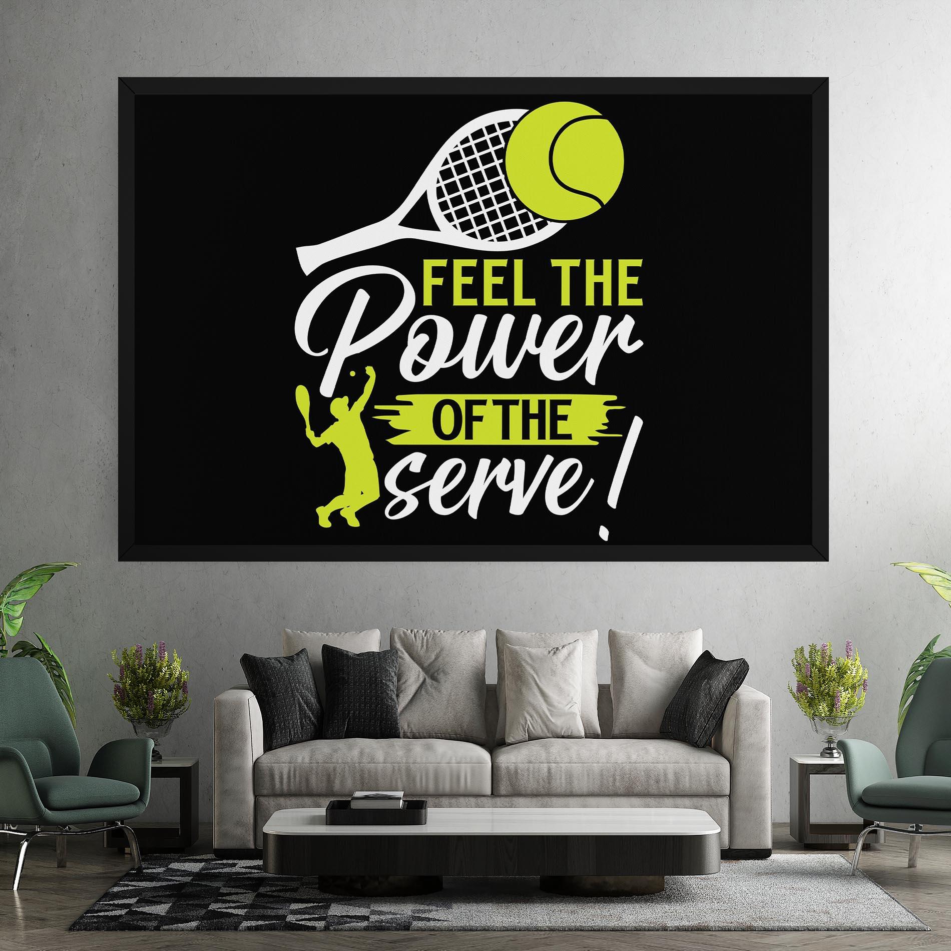 Vászonkép Power Serve mockup 7