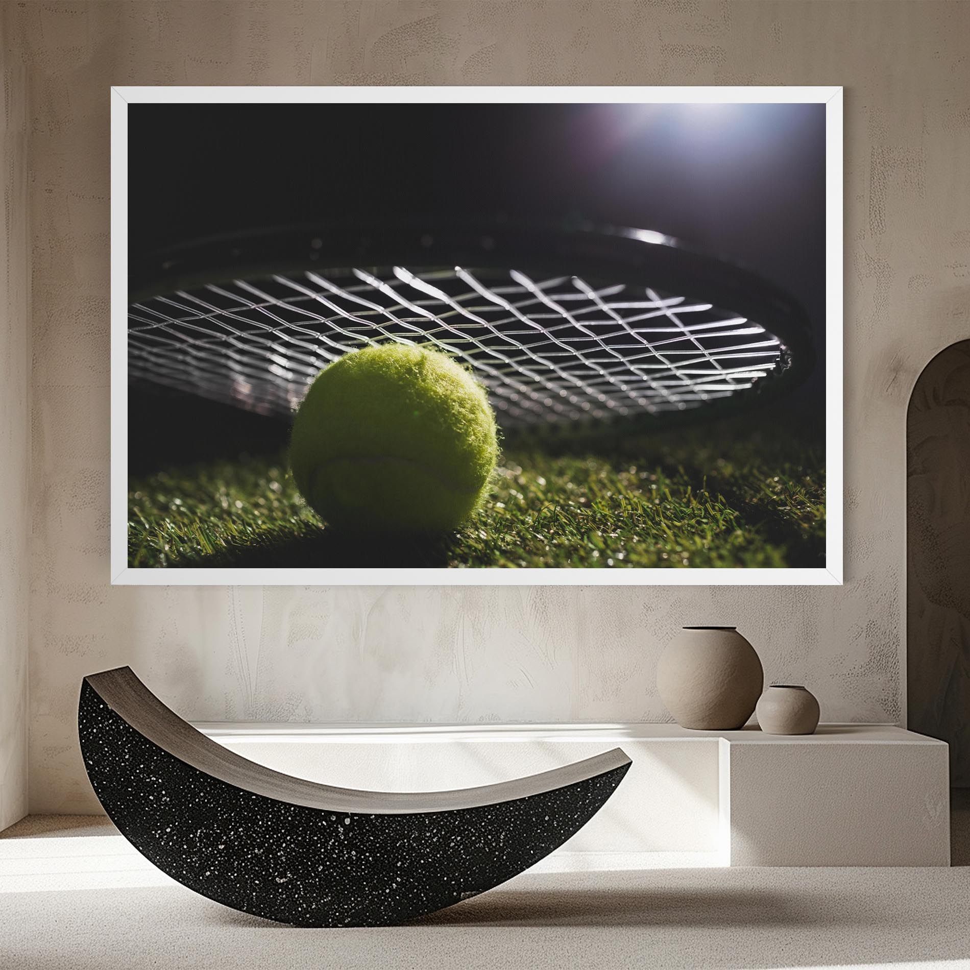 Close Up Tennis Ball mockup 8