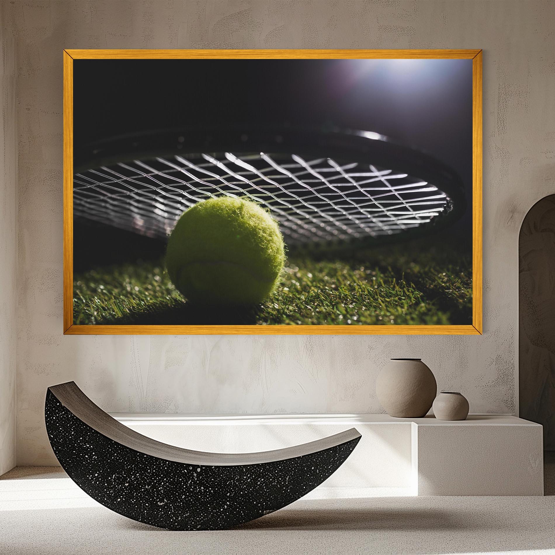 Vászonkép Close Up Tennis Ball mockup 8