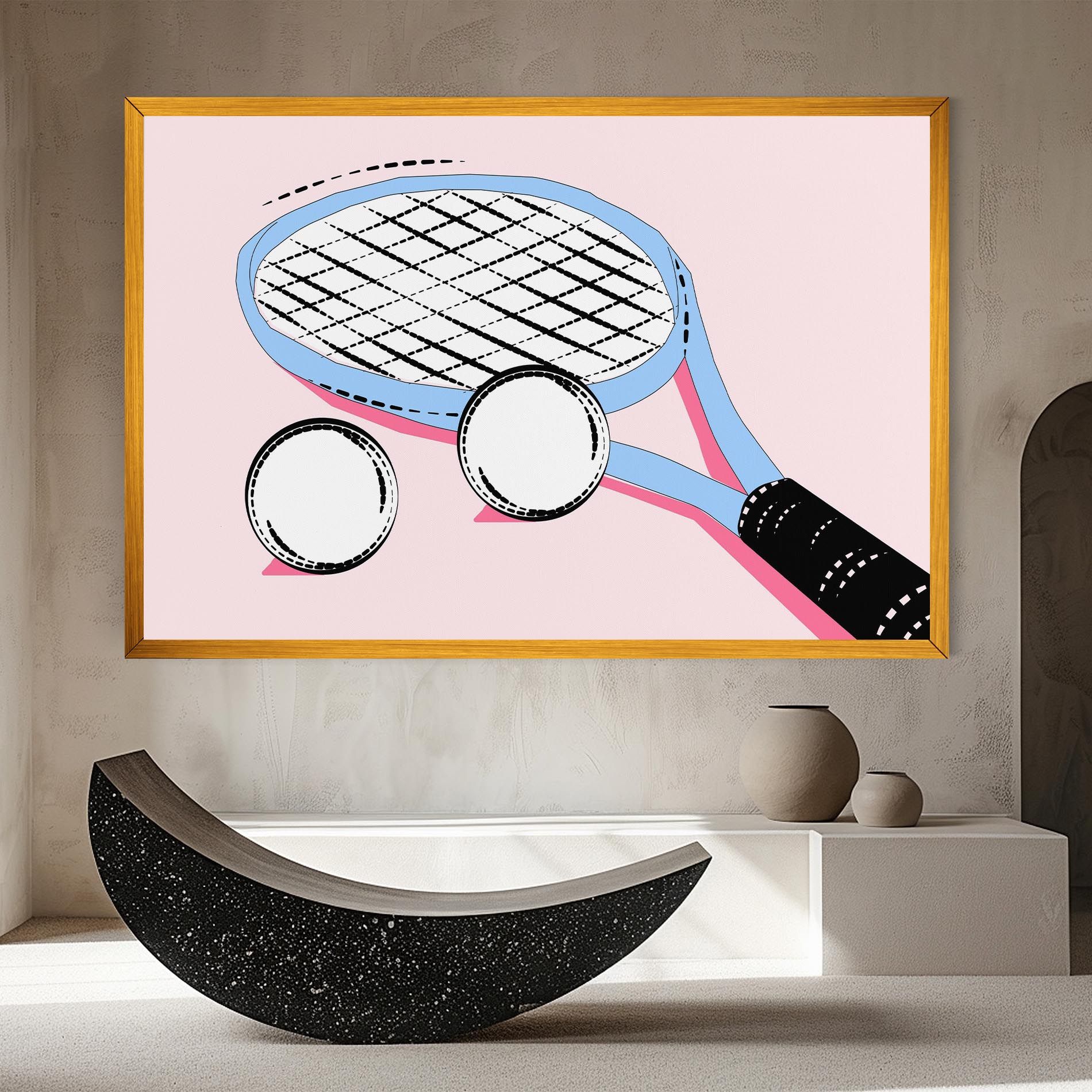 Pink Tennis mockup 8