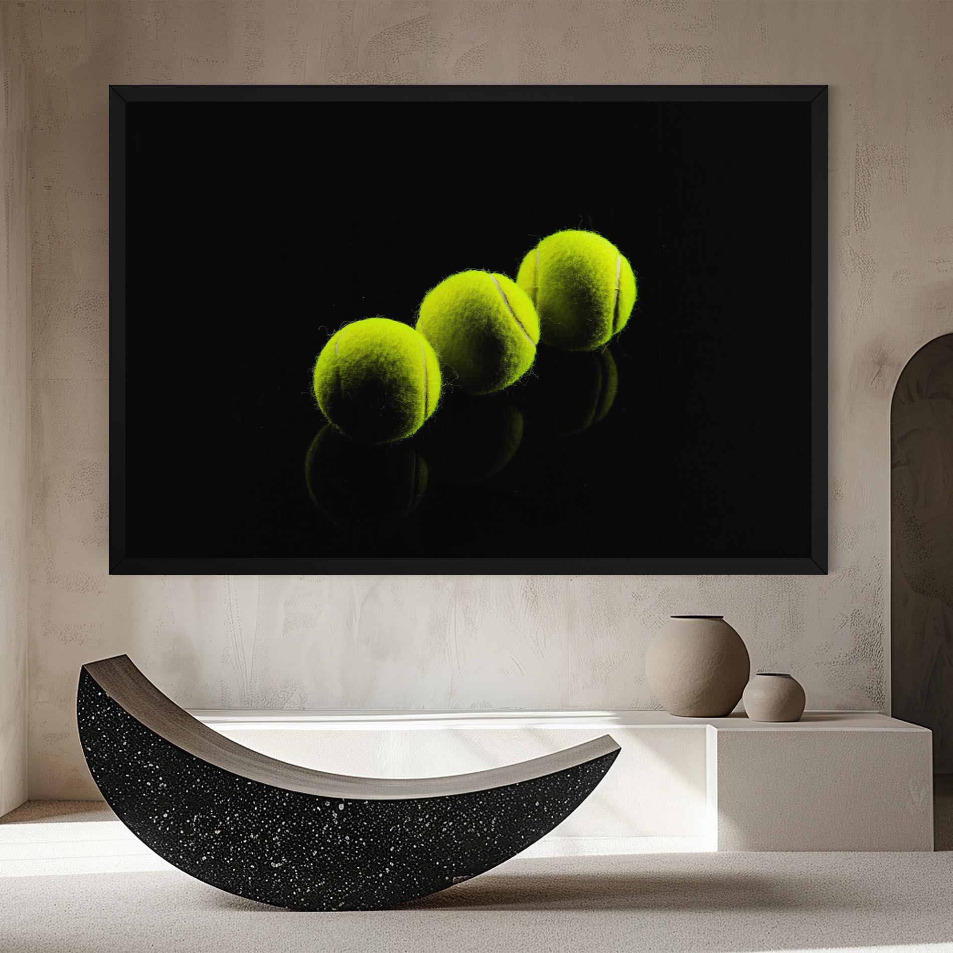 Vászonkép 3 Tennis Balls mockup 8