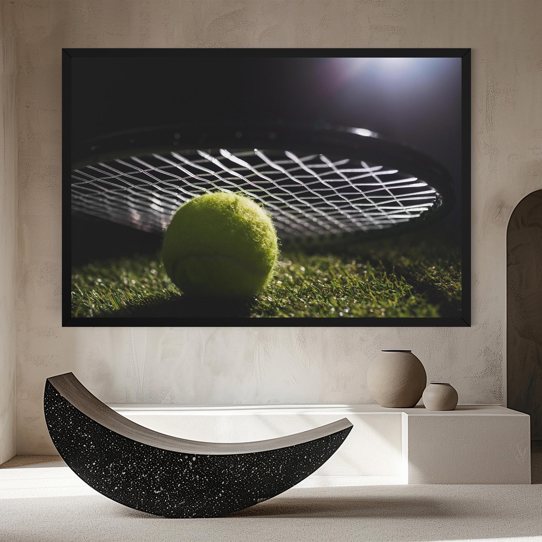 Vászonkép Close Up Tennis Ball mockup 8