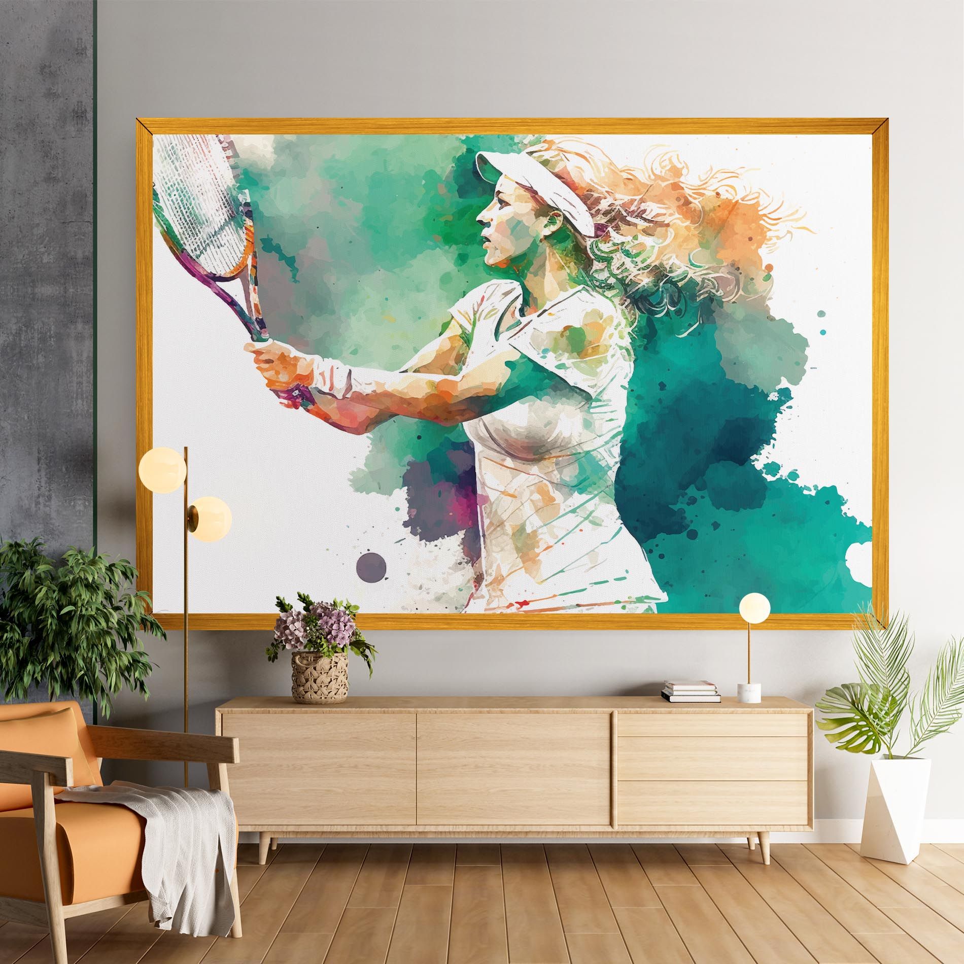 Green Art Tennis mockup 9