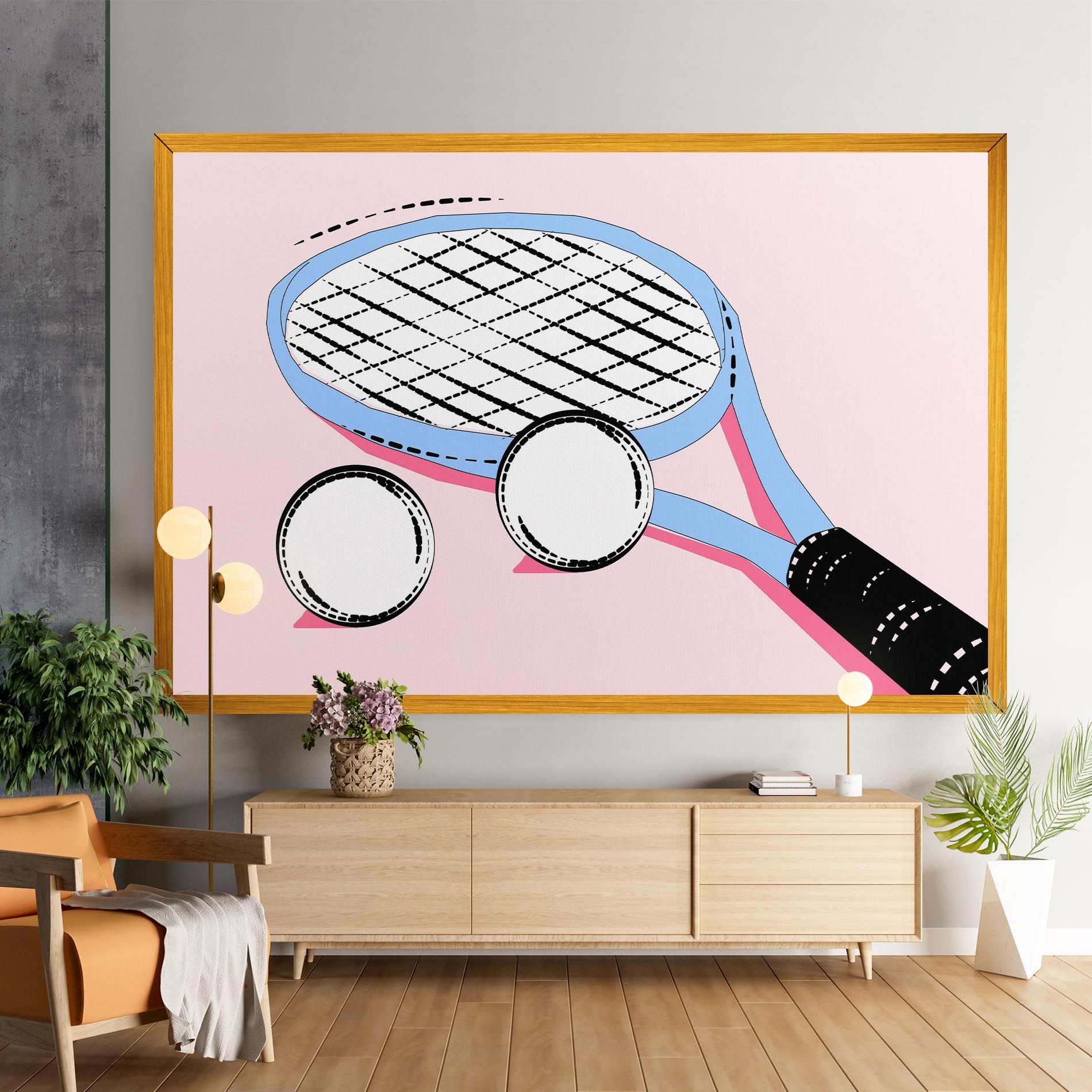 Pink Tennis mockup 9