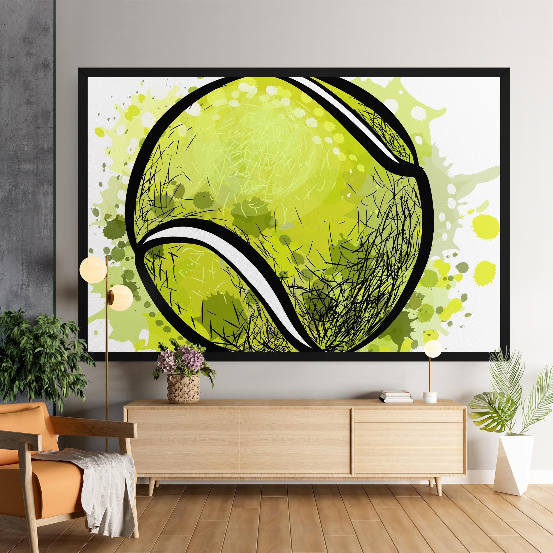 Big Tennis Ball mockup 9