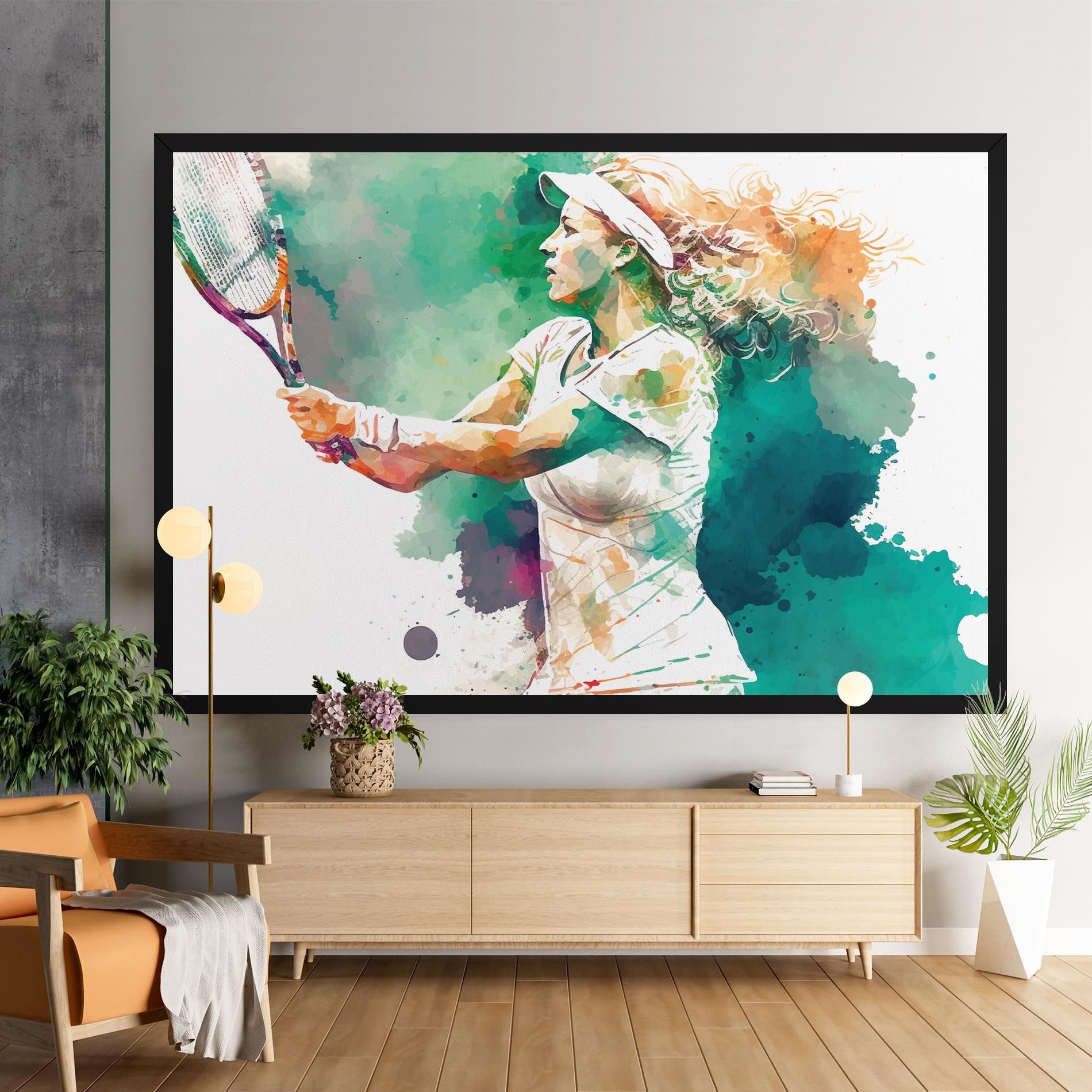 Green Art Tennis mockup 9
