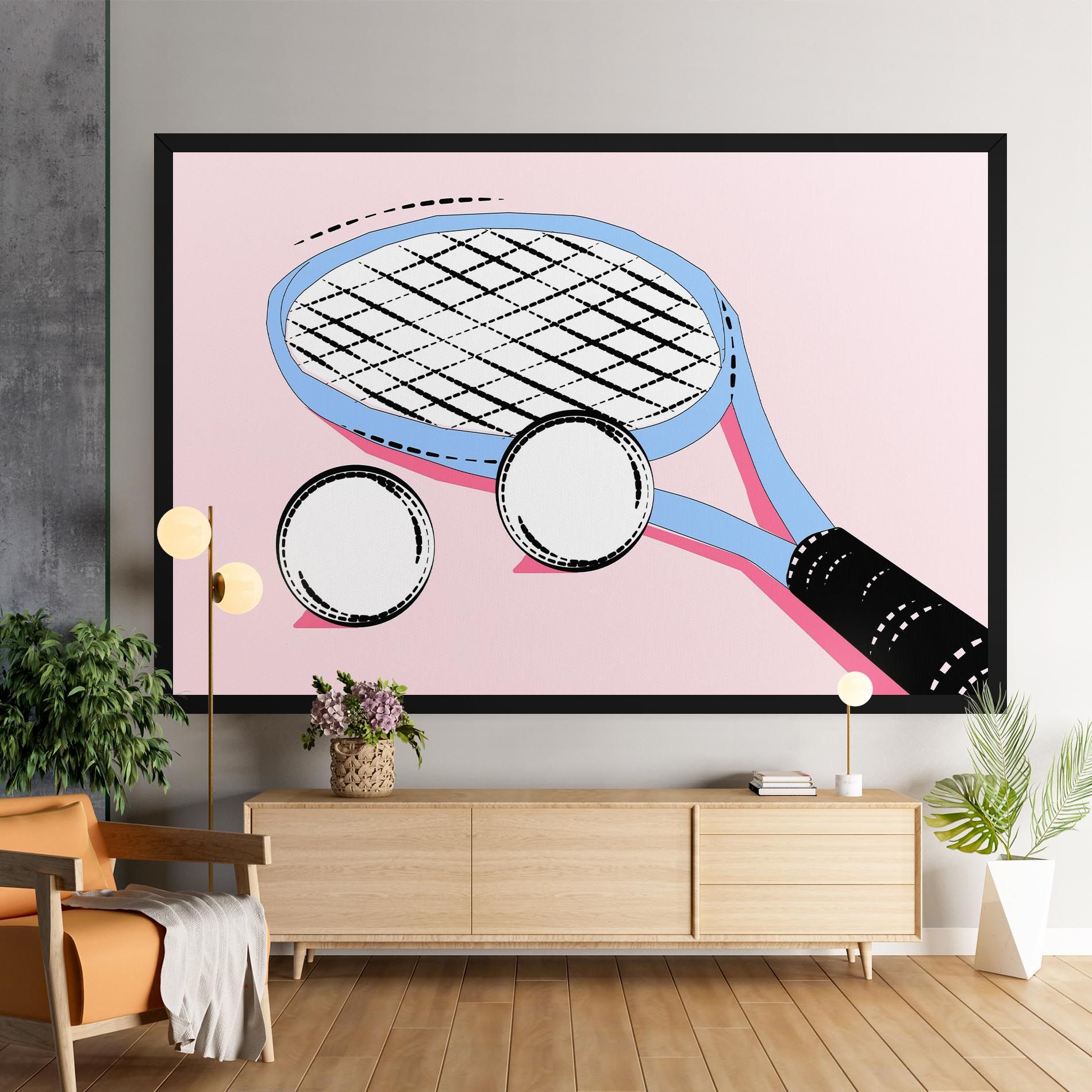 Pink Tennis mockup 9