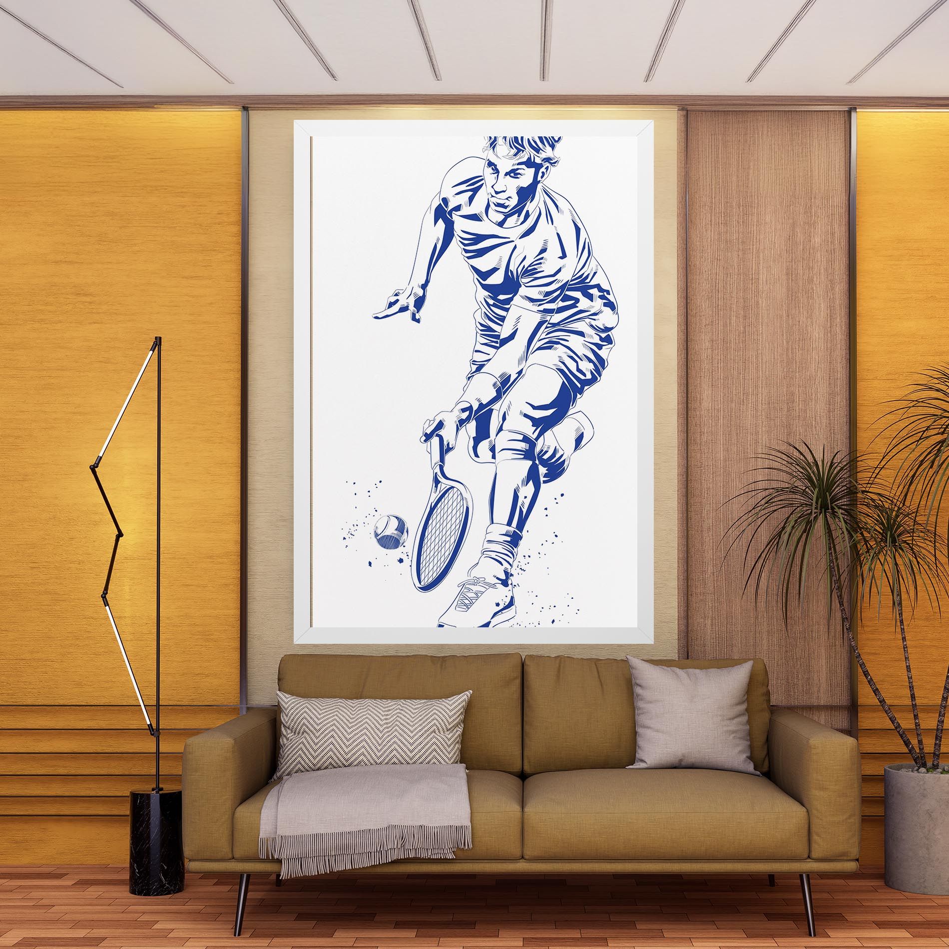 Blue Tennis mockup 9