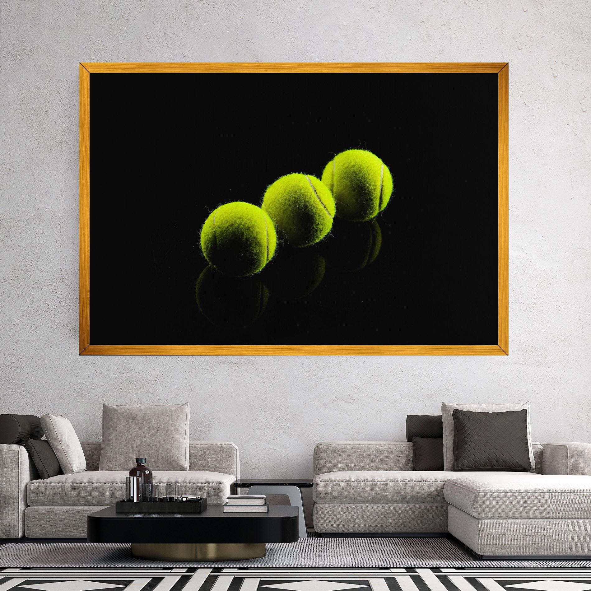 Vászonkép 3 Tennis Balls mockup 2