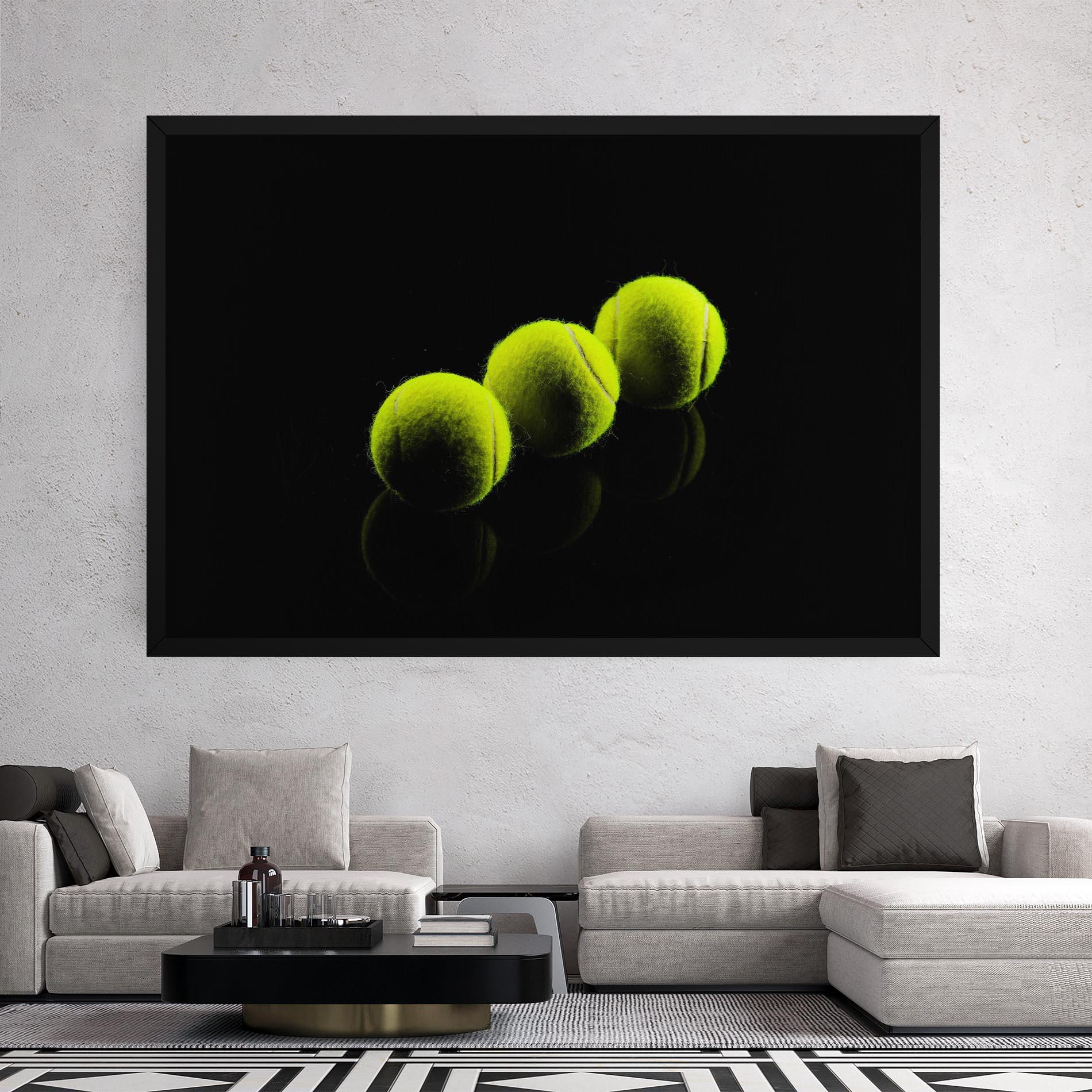 Vászonkép 3 Tennis Balls mockup 2