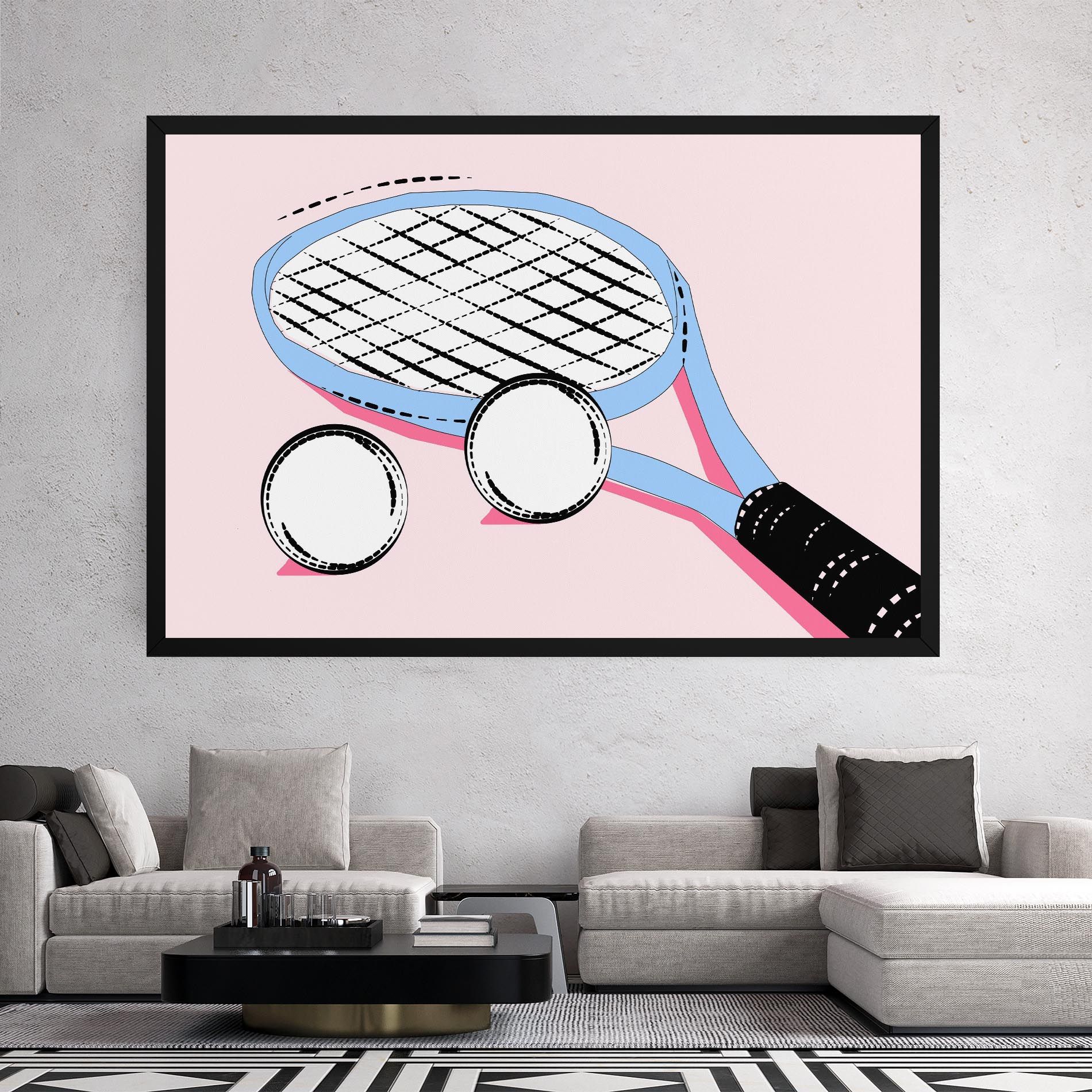 Pink Tennis mockup 2