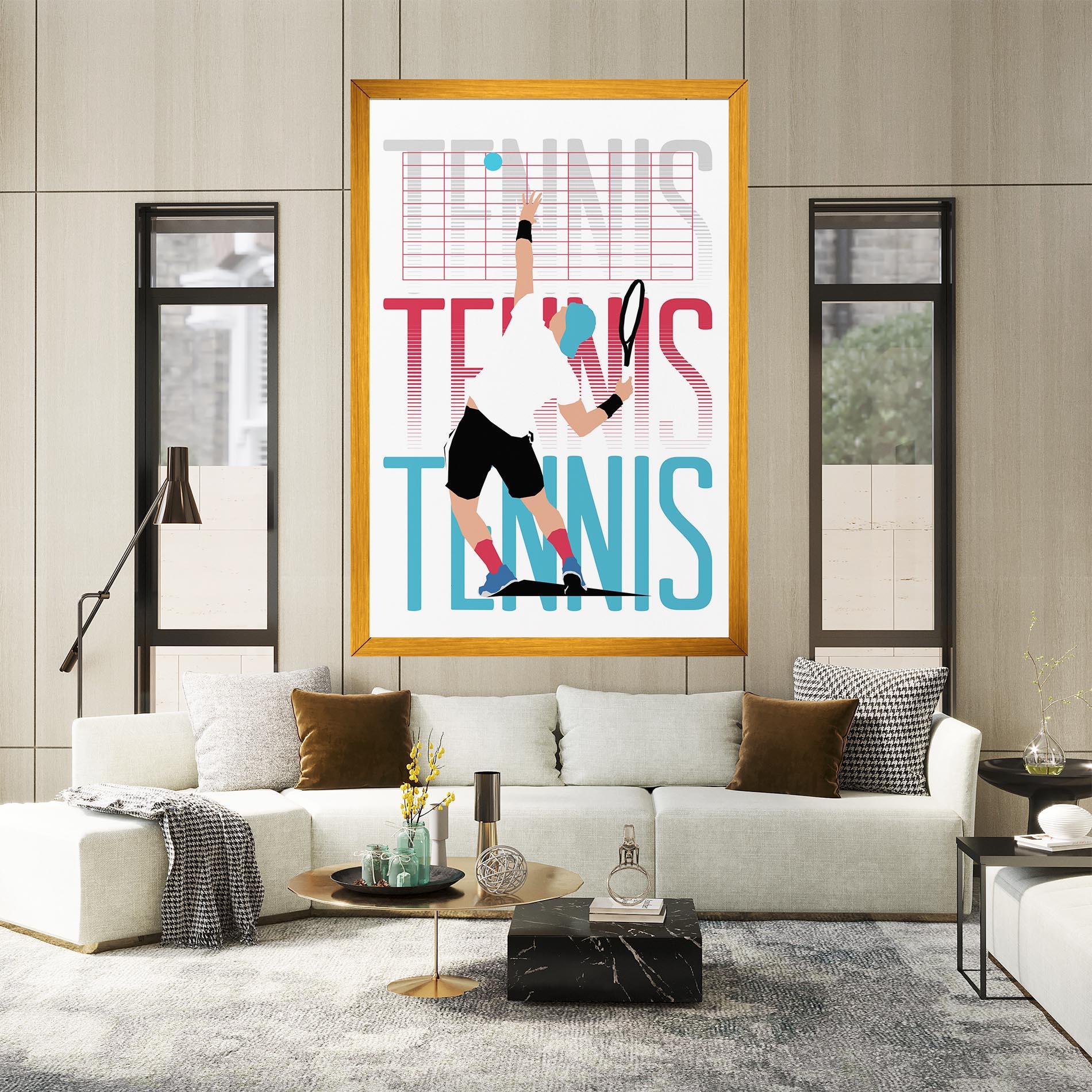 Vászonkép Tennis Ball Jump mockup 2