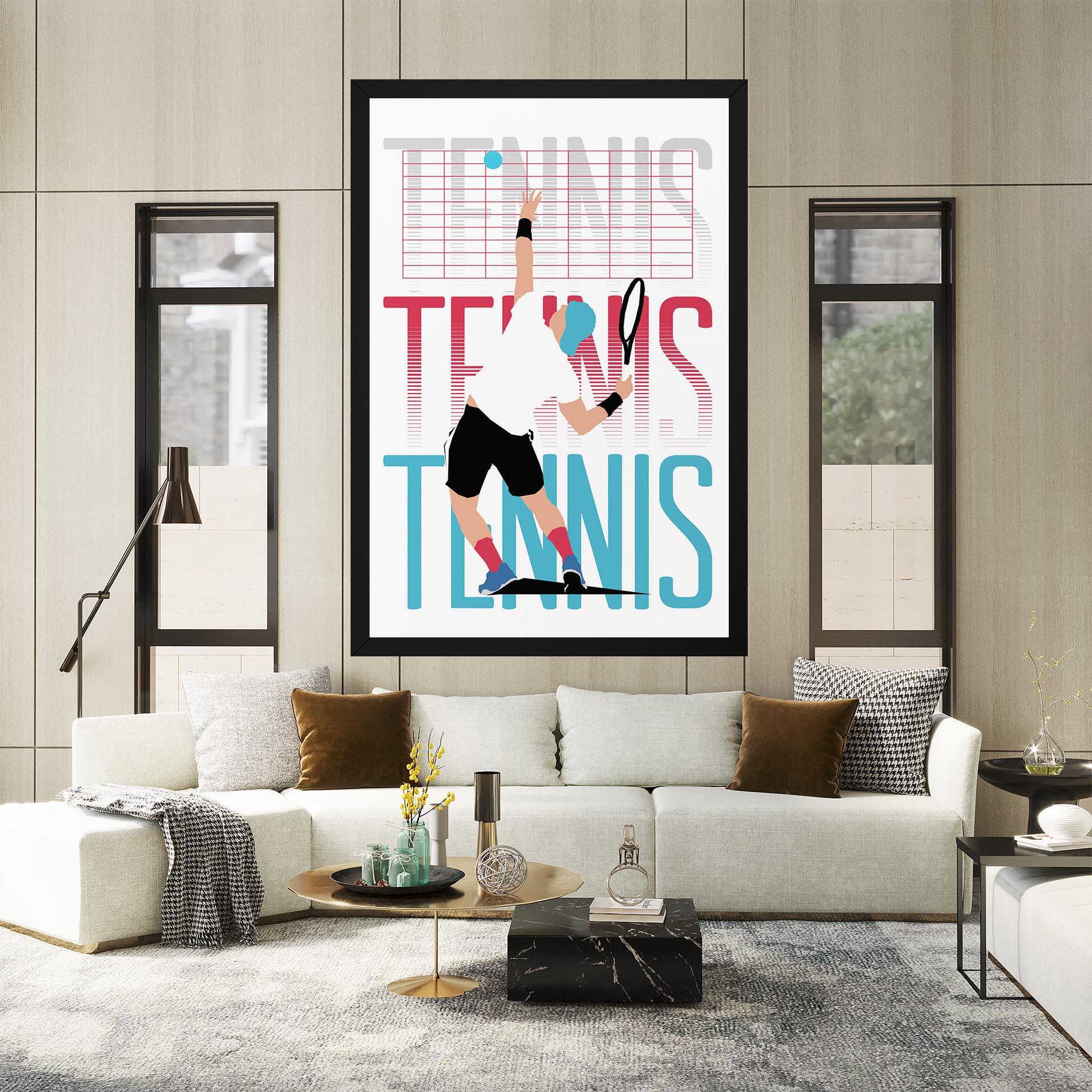 Vászonkép Tennis Ball Jump mockup 2