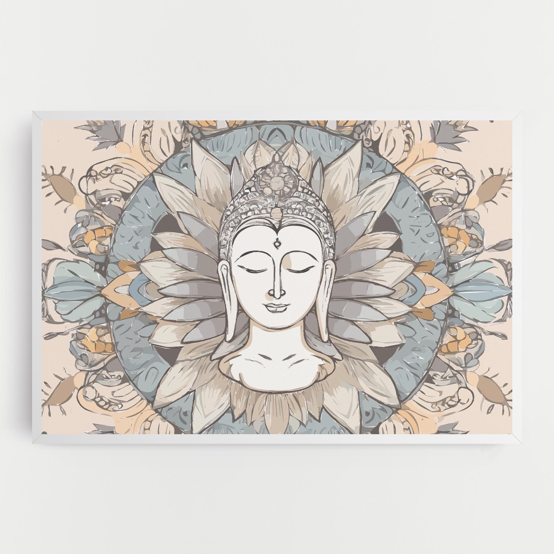 Vászonkép Boho Element mockup 0