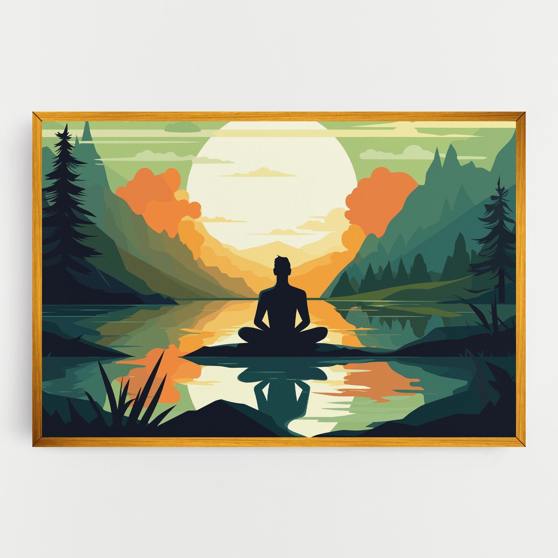 Forest Yoga mockup 0