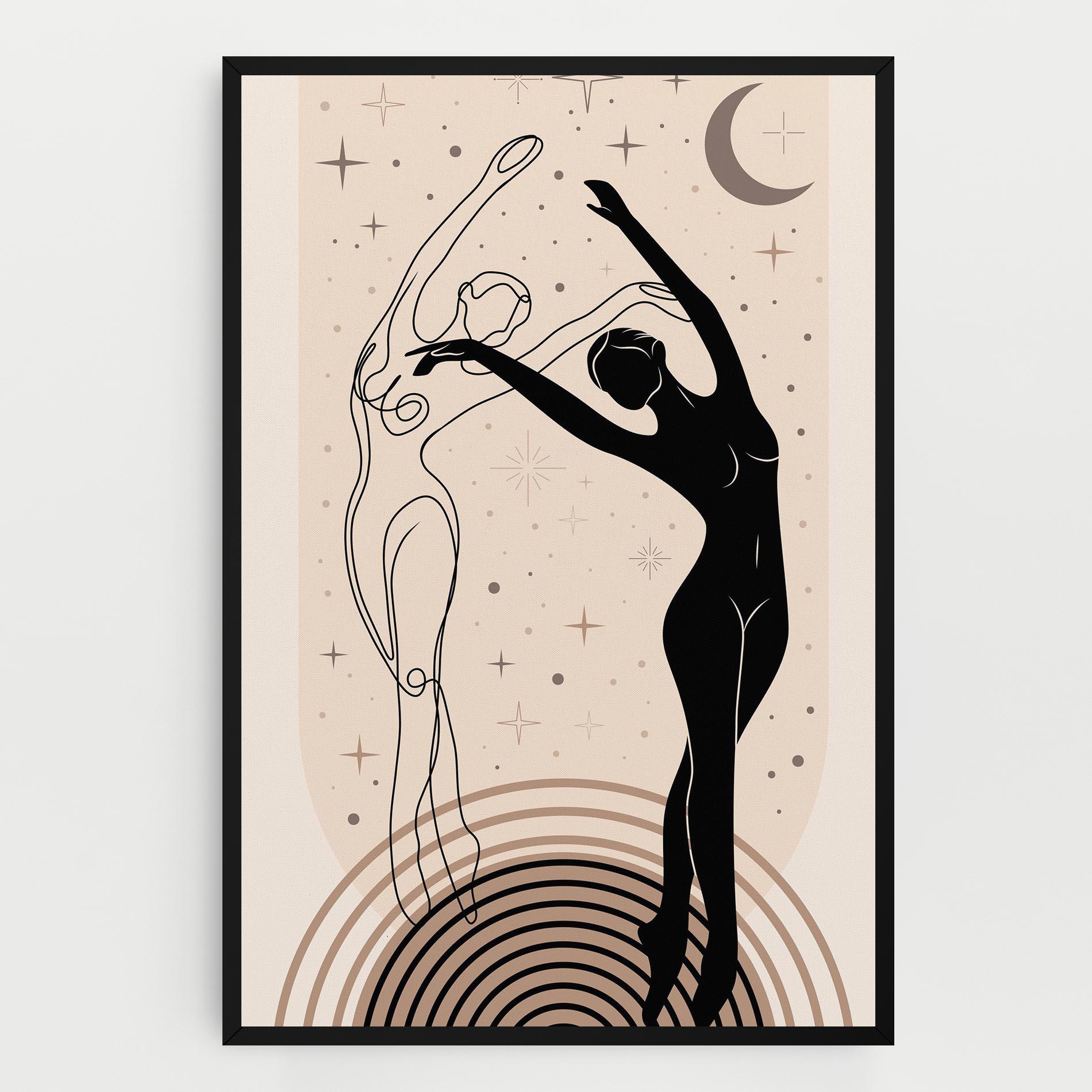 Vászonkép Balance Yoga mockup 0