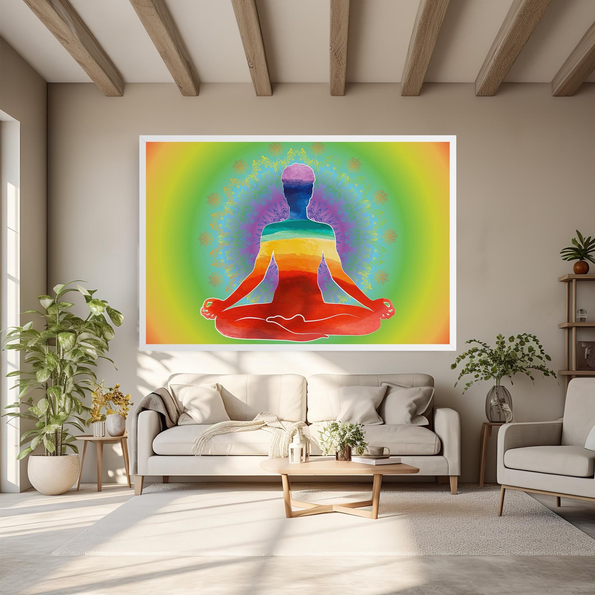Rainbow Yoga mockup 6
