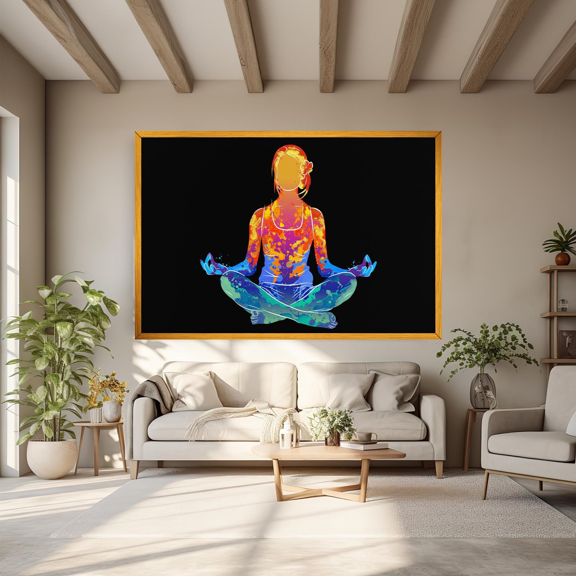 Colorful Meditation mockup 6