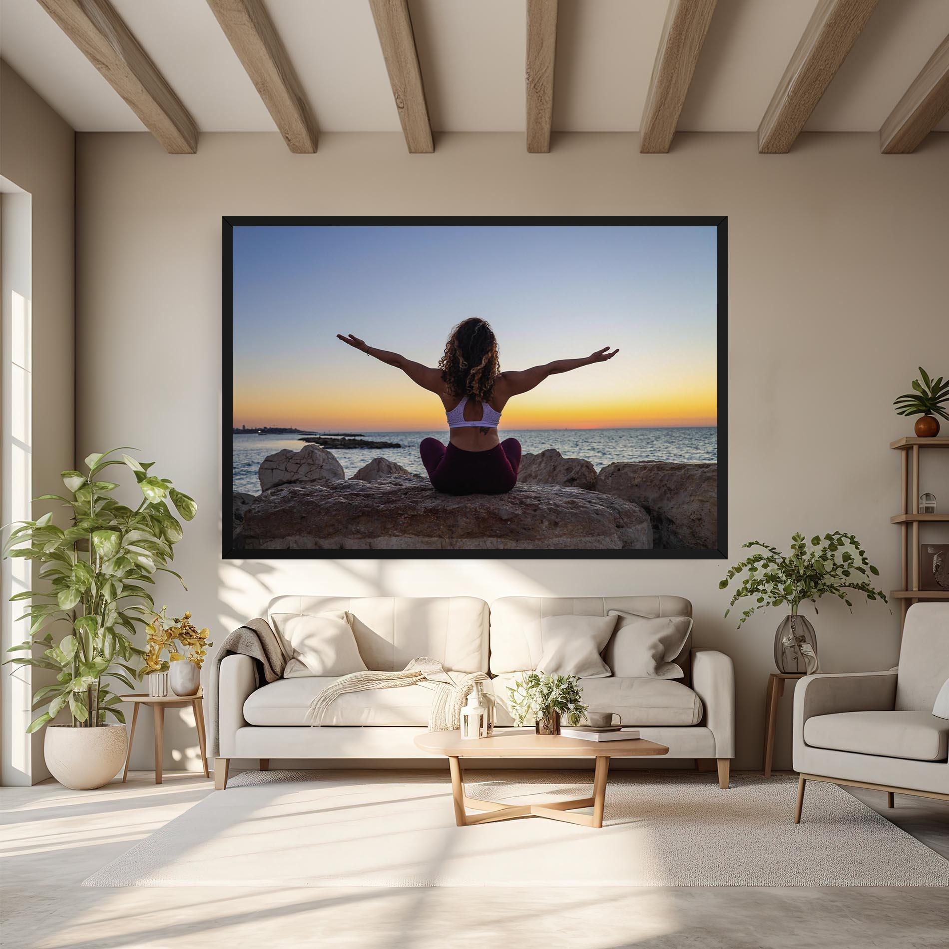 Vászonkép Calm Asana mockup 6