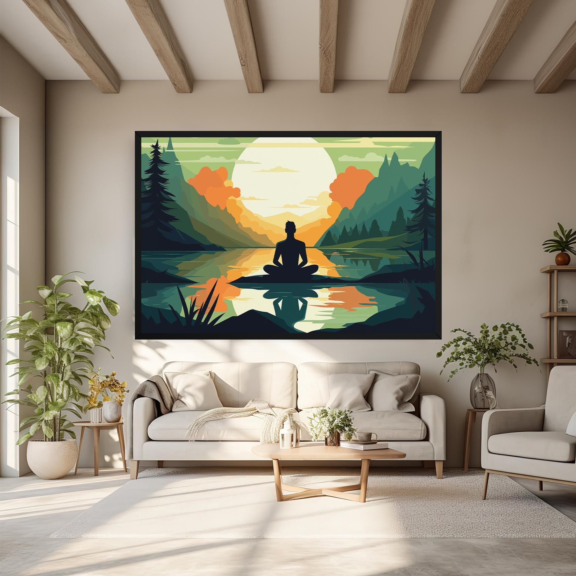 Forest Yoga mockup 6