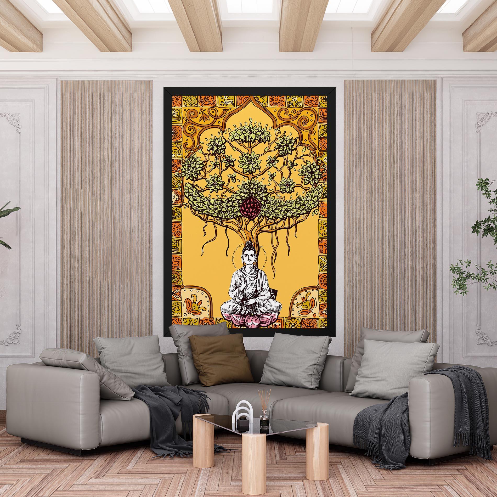 Vászonkép Meditation Three mockup 6