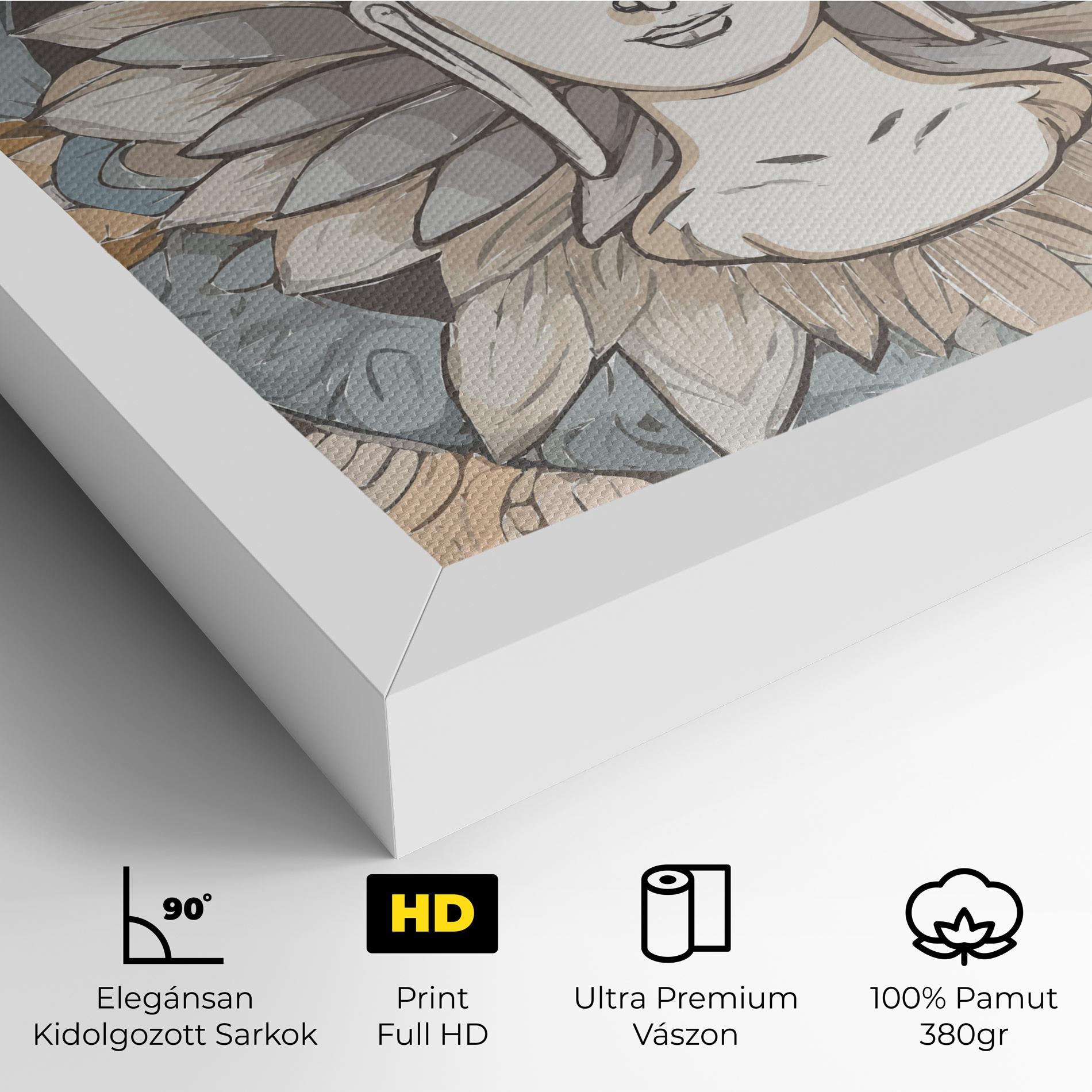 Vászonkép Boho Element mockup 4