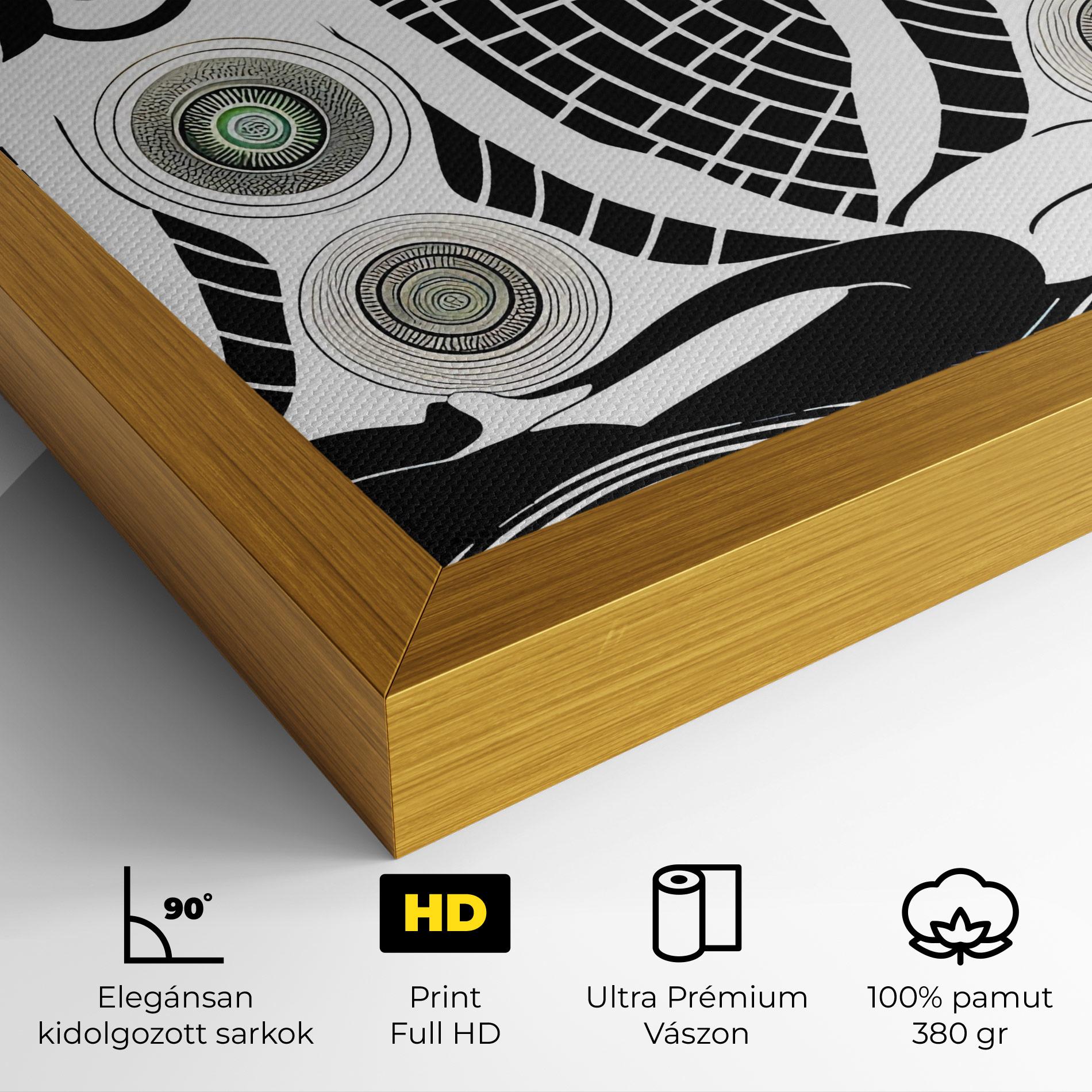 Vászonkép Clolorful Meditation mockup 4