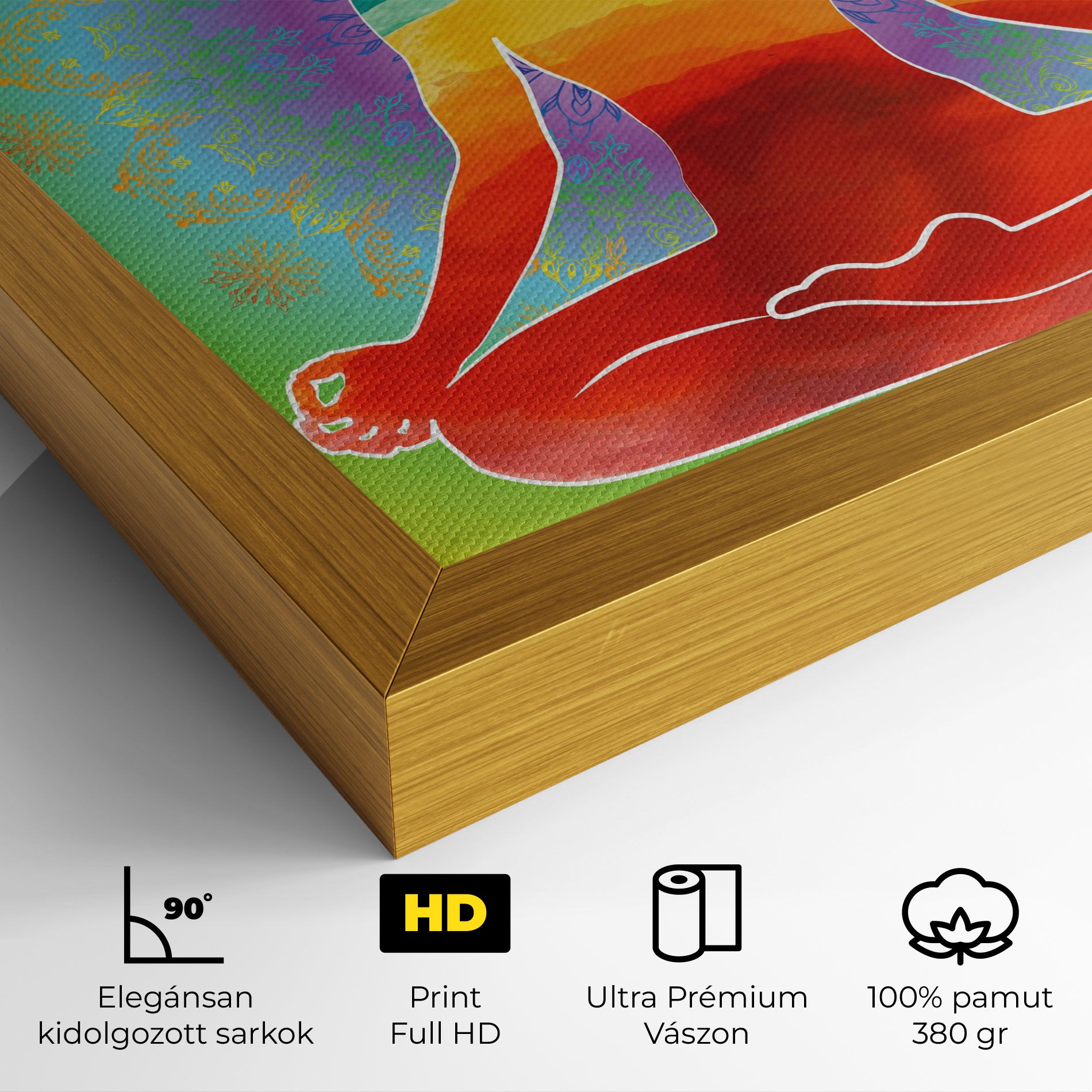 Rainbow Yoga mockup 4