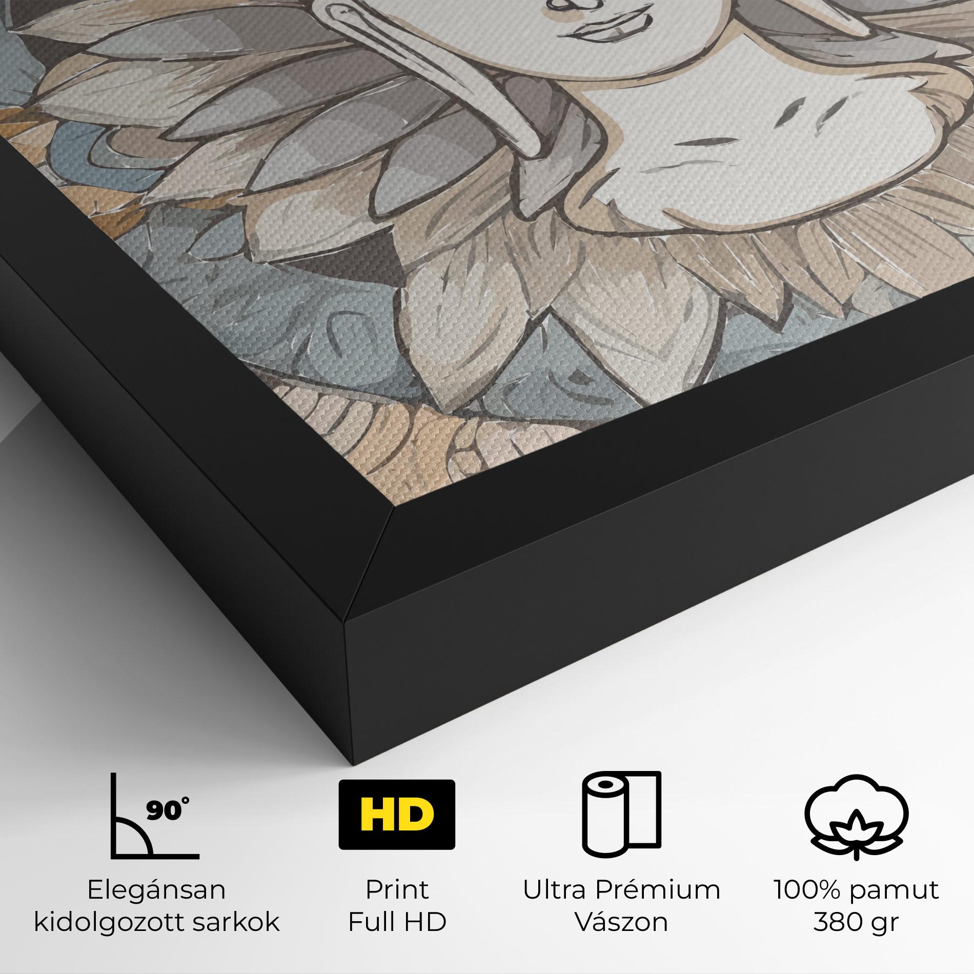 Vászonkép Boho Element mockup 4