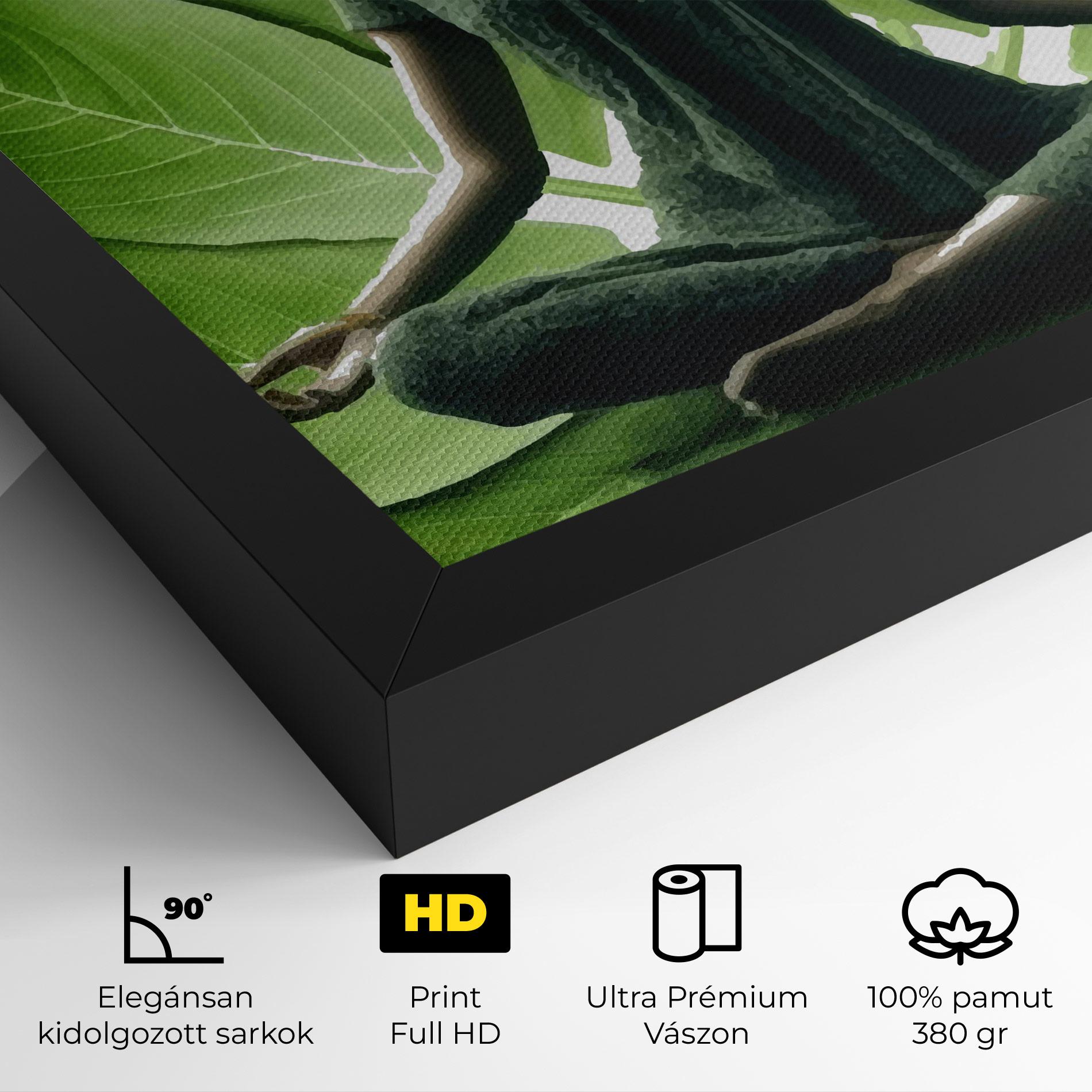 Vászonkép Leaf Yoga mockup 4
