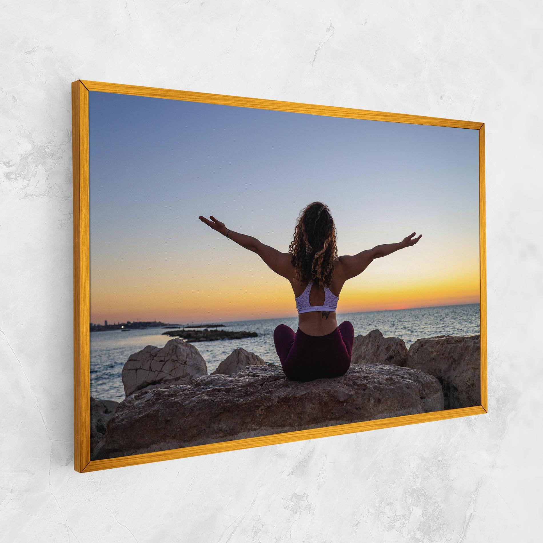 Vászonkép Calm Asana mockup 1