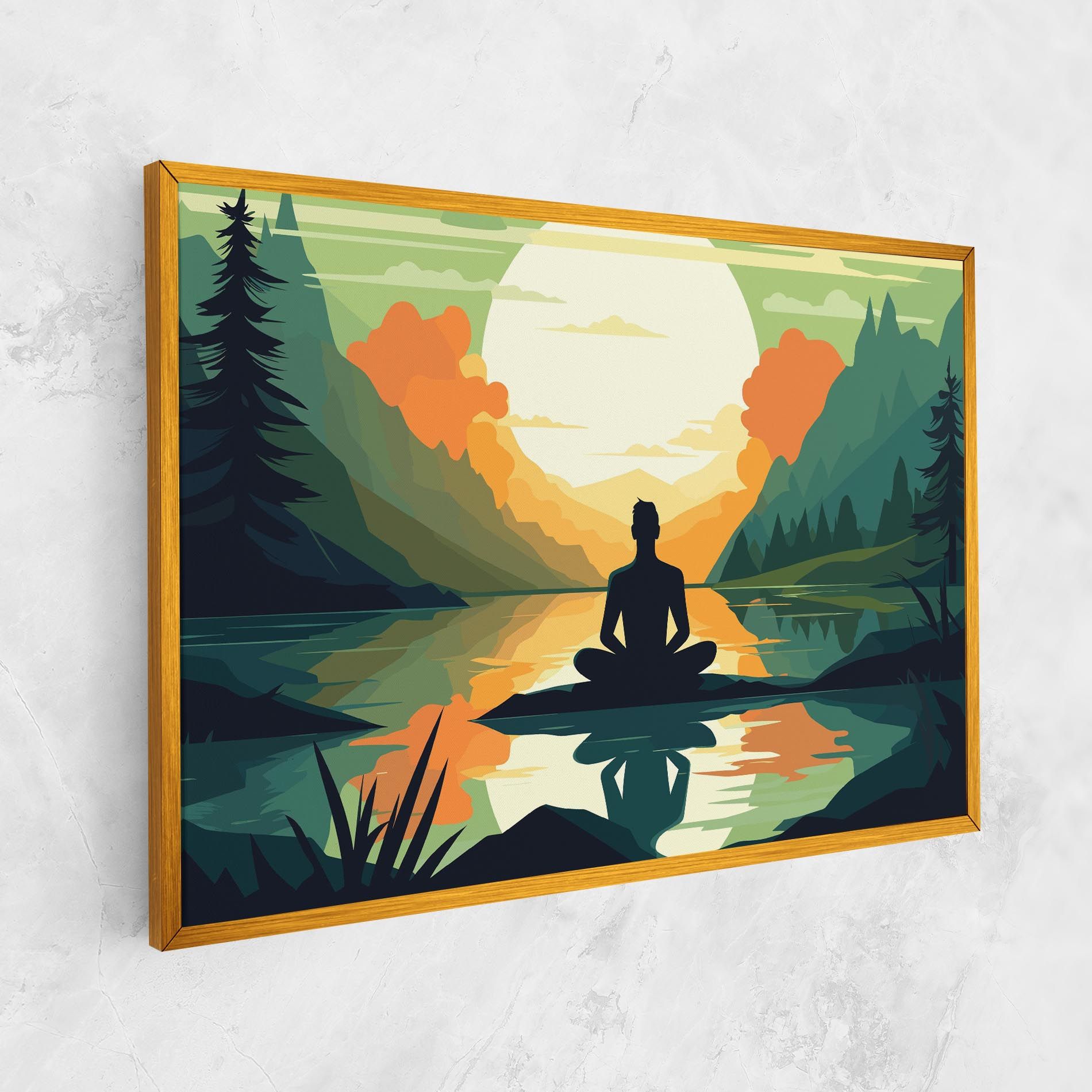 Forest Yoga mockup 1